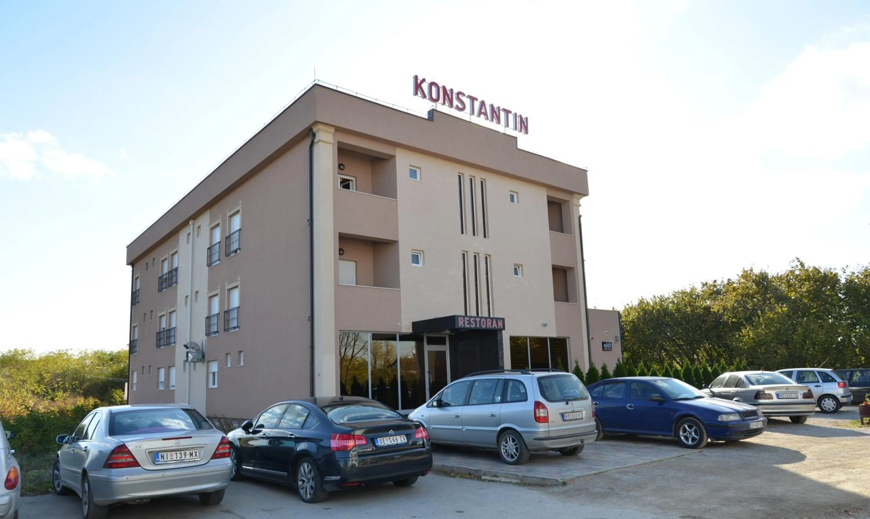 Property building in Hotel Konstantin