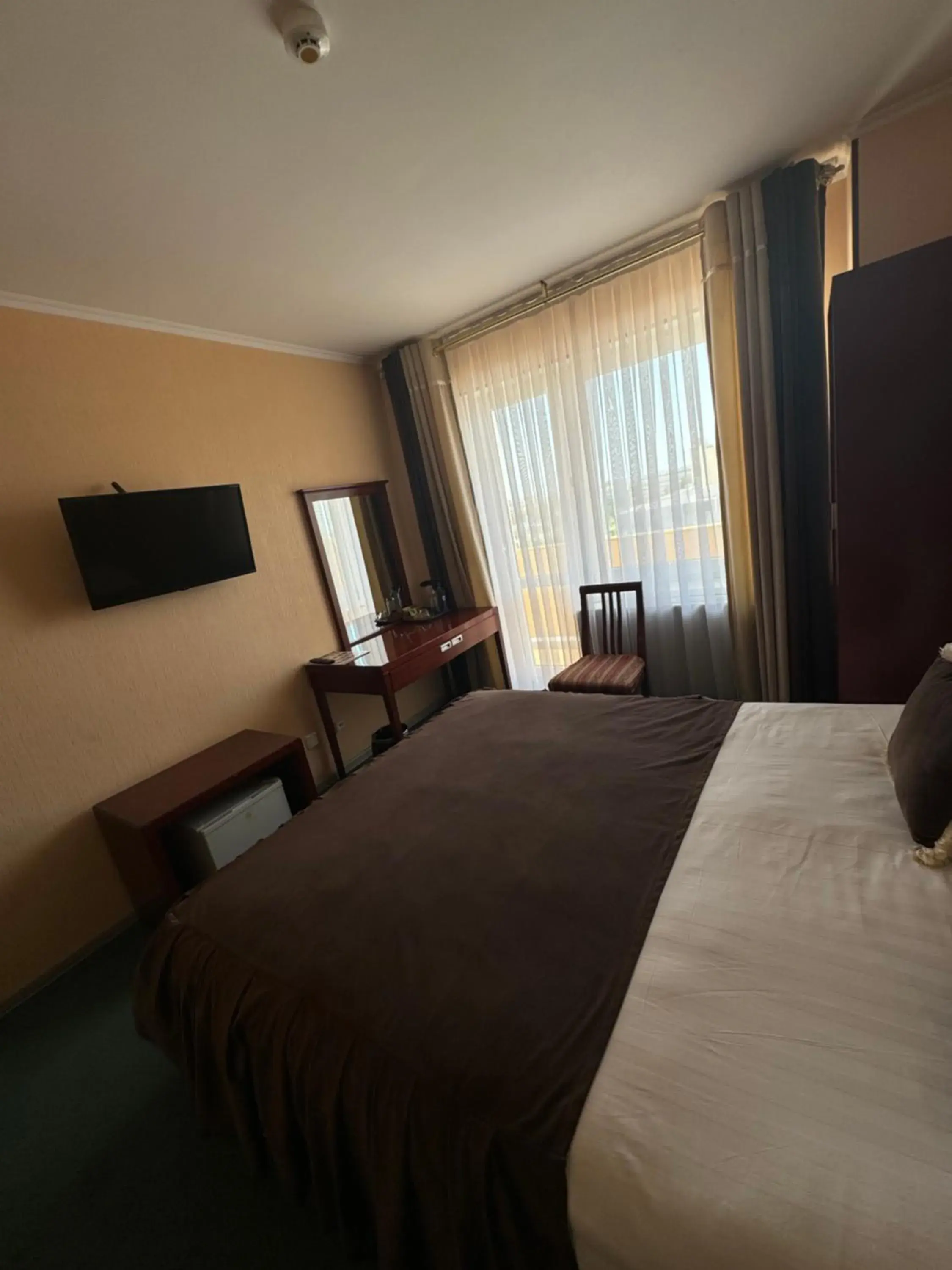 Bed in Hotel Grand Bukhara Bed in Hotel Grand Bukhara