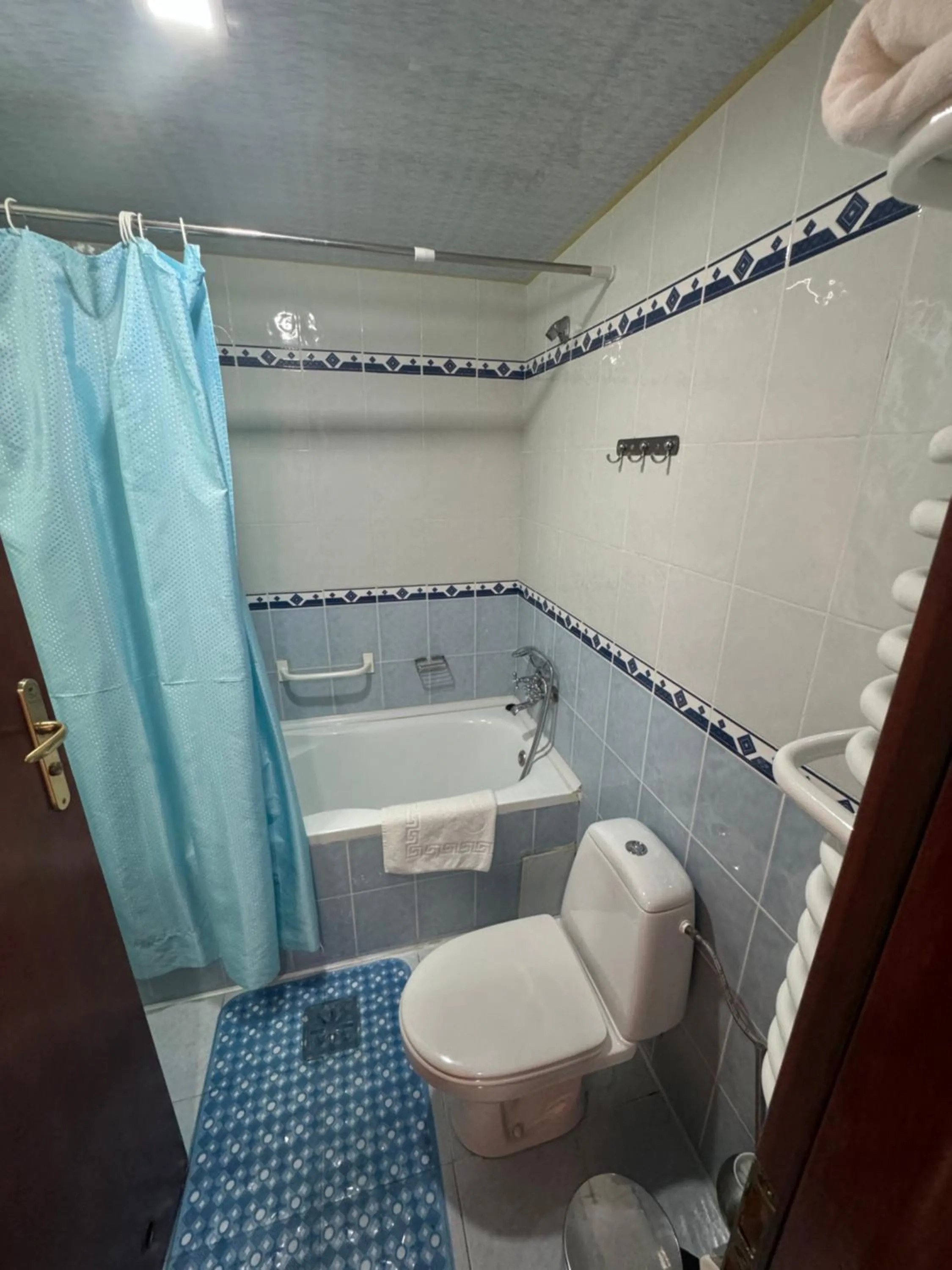 Shower in Hotel Grand Bukhara