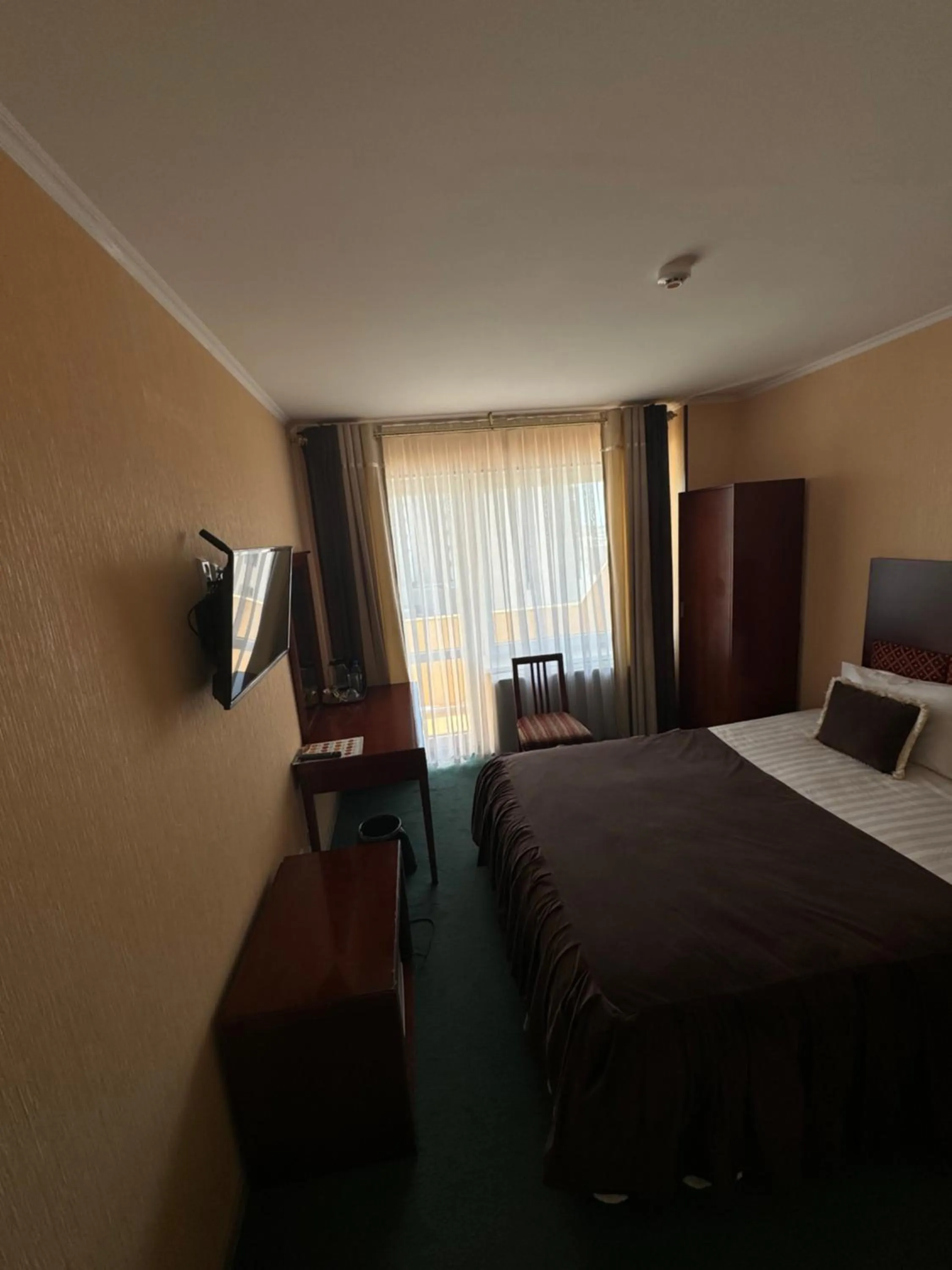 Bed in Hotel Grand Bukhara