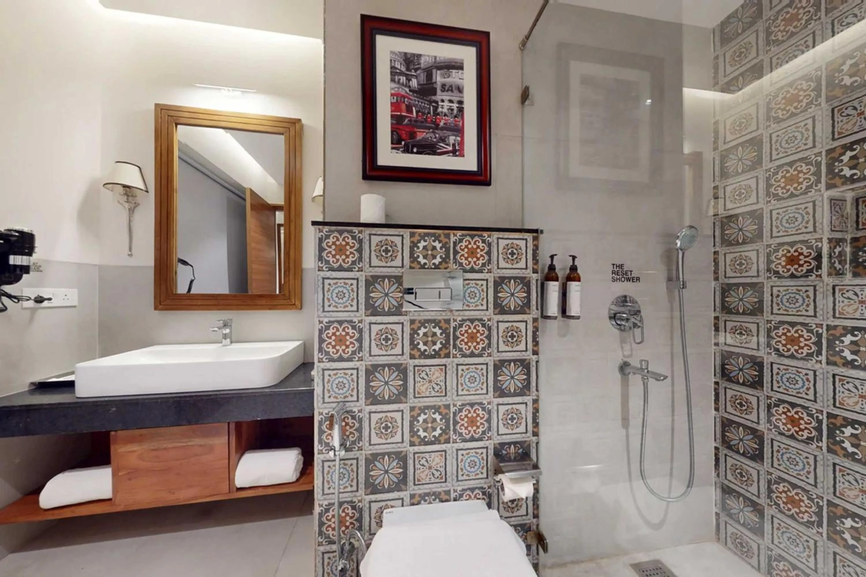 Bathroom in Sunday Resort & Spa by CheckIn Manesar Gurugram