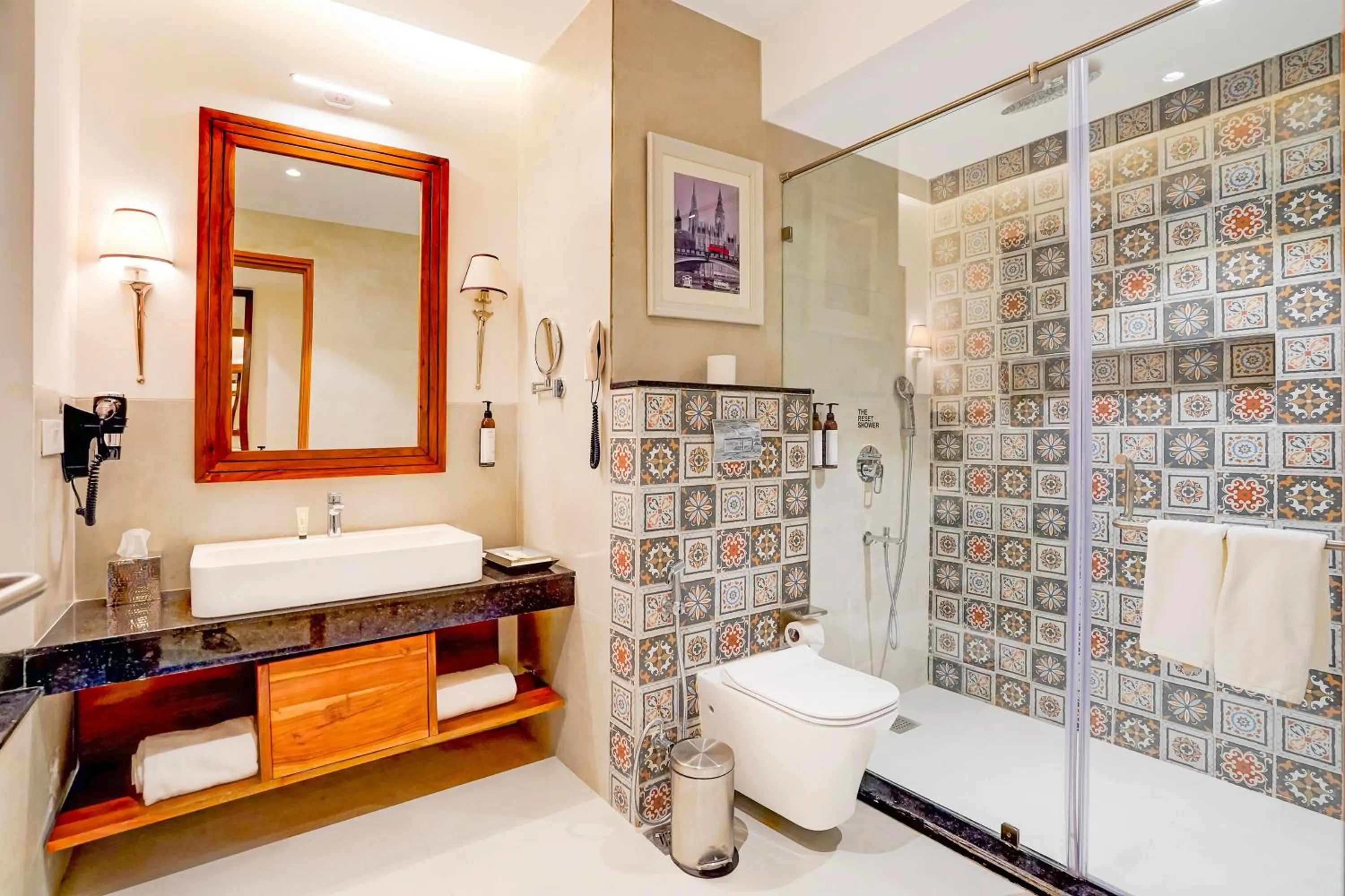 Bathroom in Sunday Resort & Spa by CheckIn Manesar Gurugram