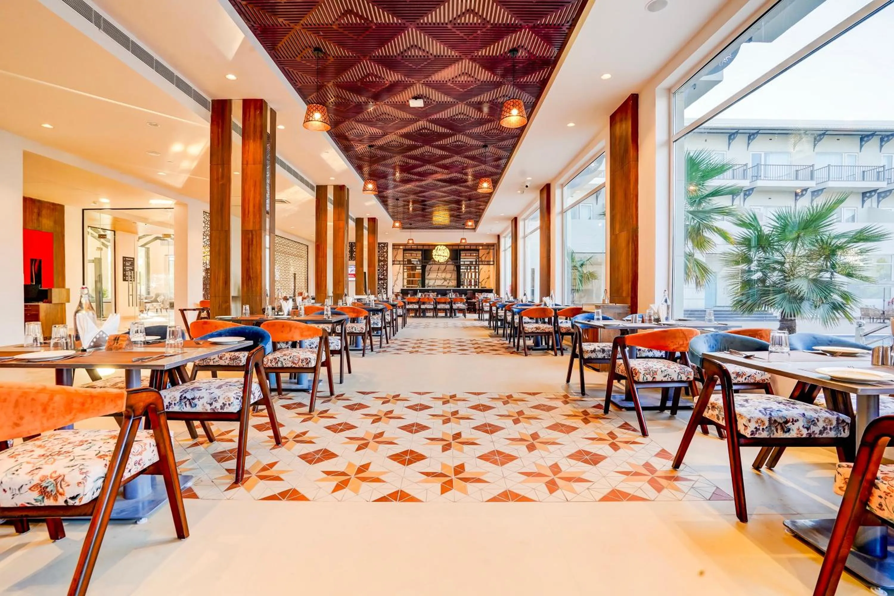 Restaurant/places to eat in Sunday Resort & Spa by CheckIn Manesar Gurugram