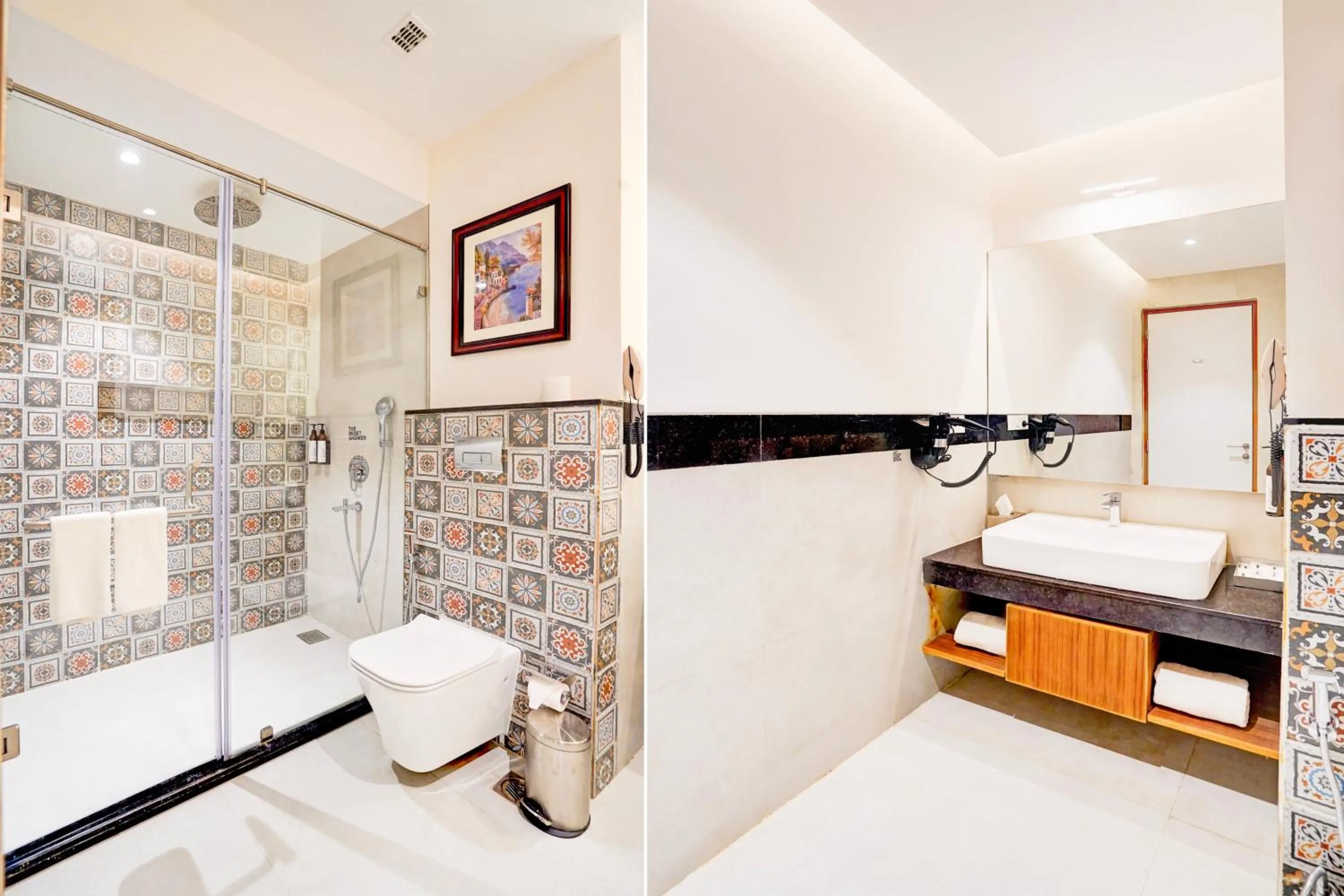 Bathroom in Sunday Resort & Spa by CheckIn Manesar Gurugram