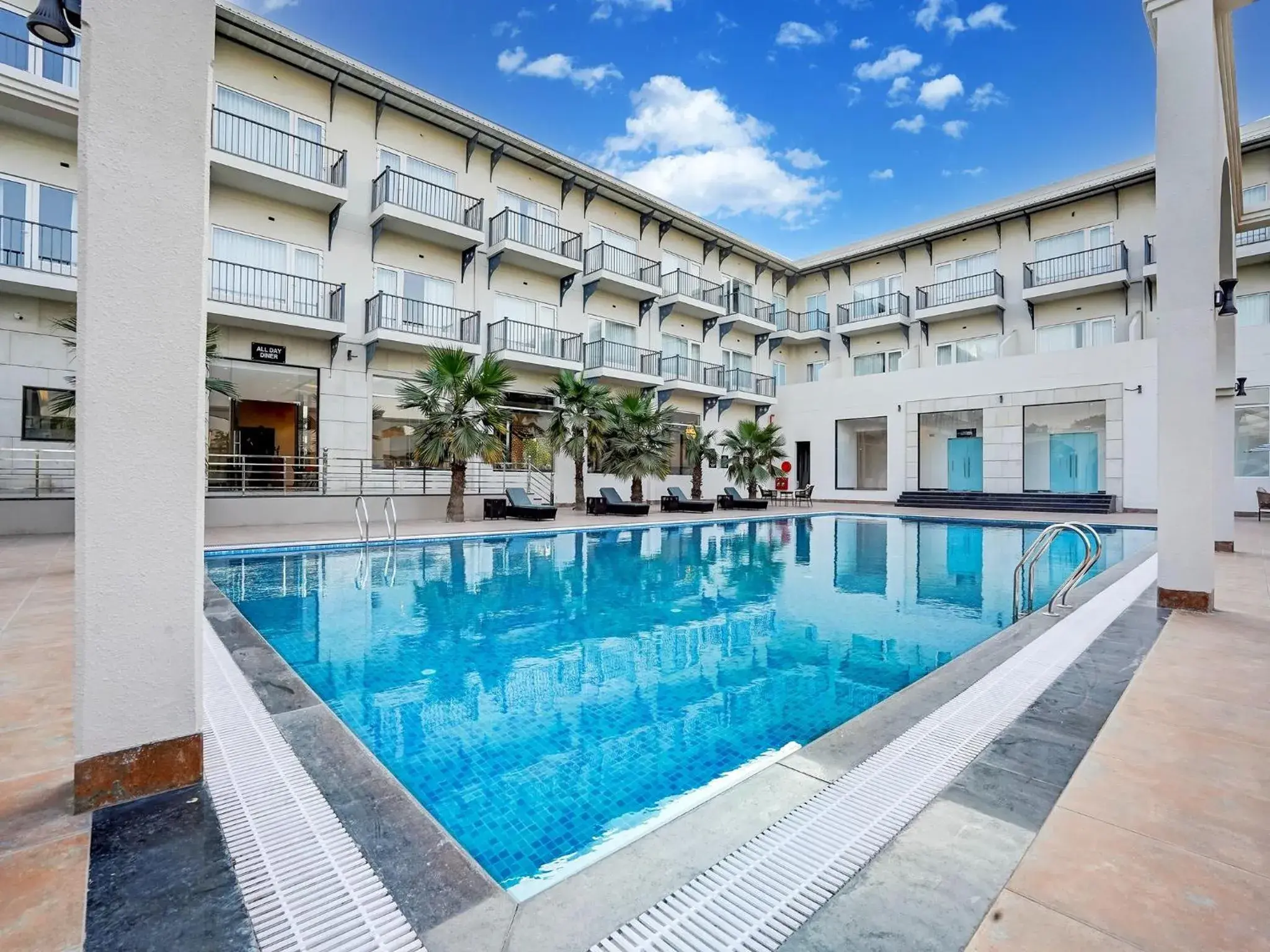 Property building in Sunday Resort & Spa by CheckIn Manesar Gurugram Property building in Sunday Resort & Spa by CheckIn Manesar Gurugram