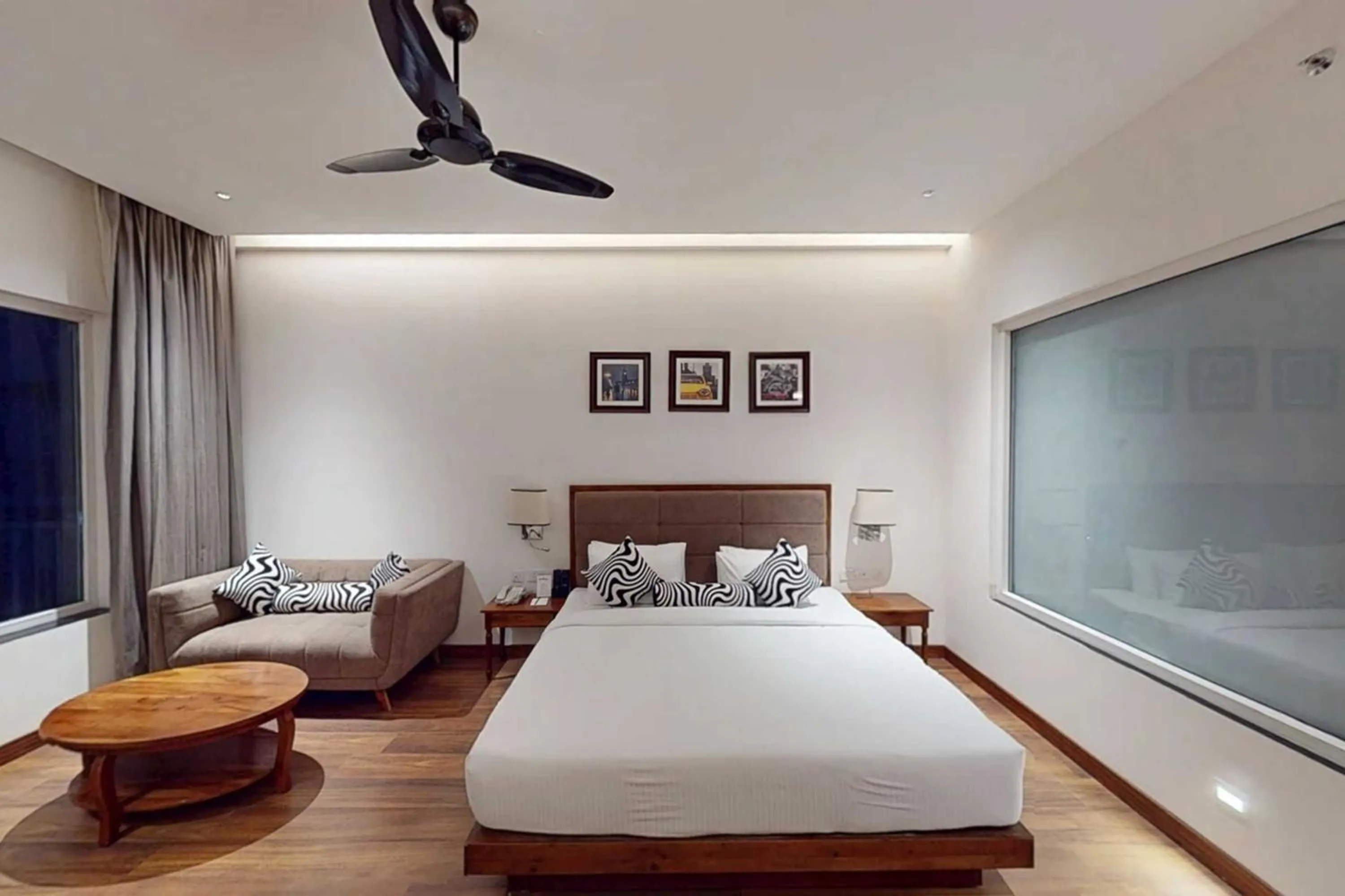 Bedroom, Bed in Sunday Resort & Spa by CheckIn Manesar Gurugram