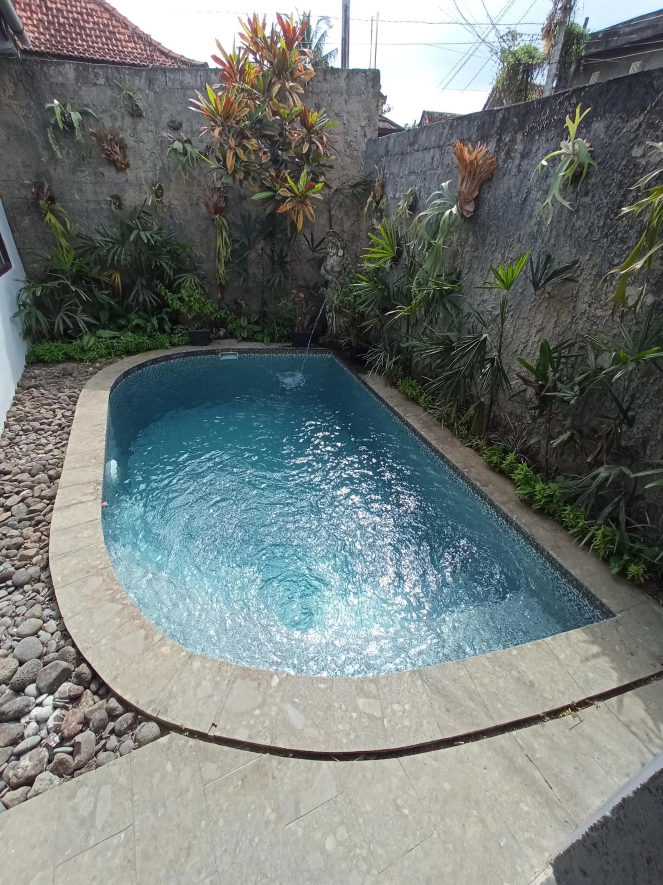 Pool view in Kampoeng Joglo Abangan Ubud