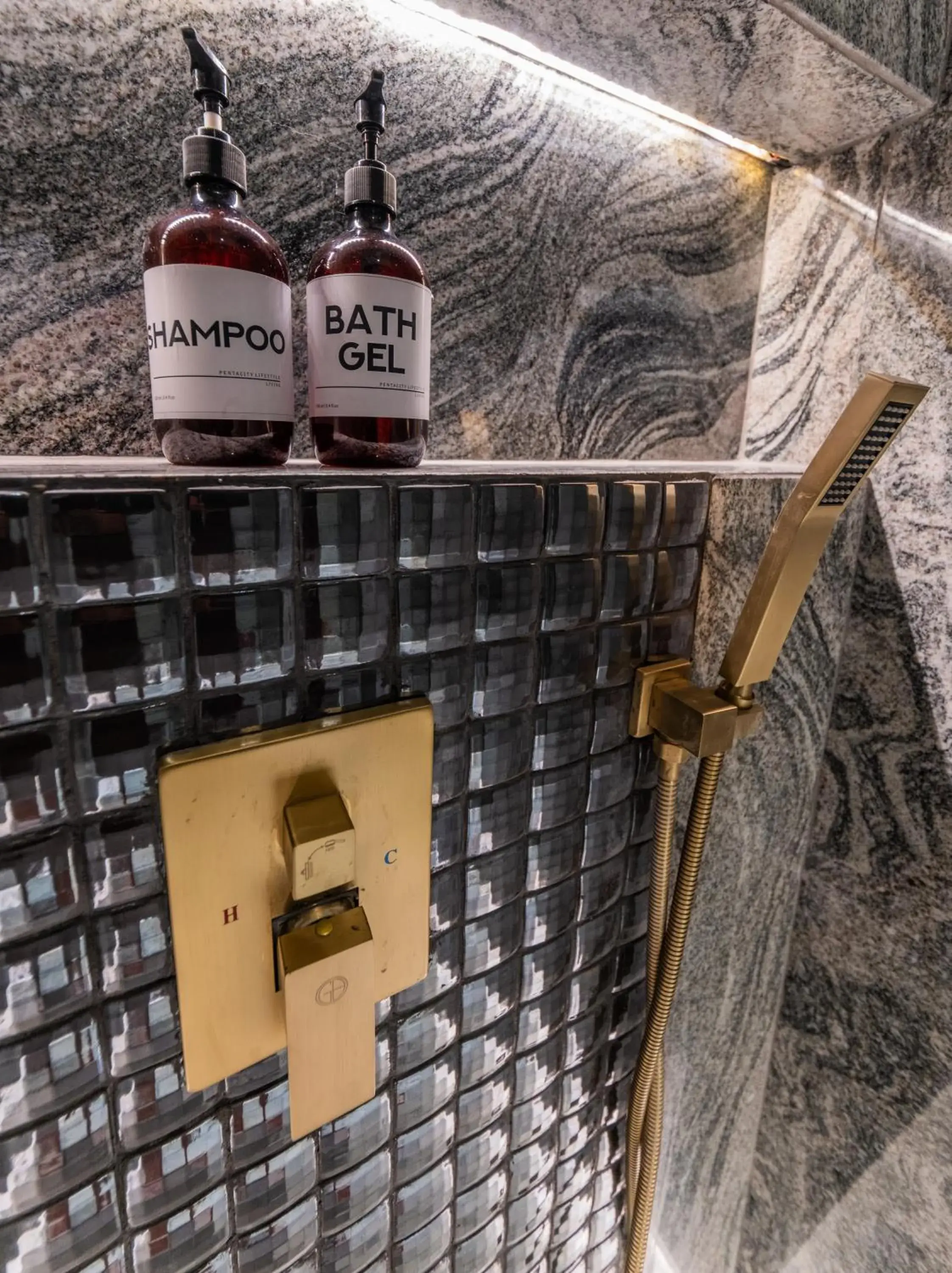 Bathroom in The All - Suite Pentacity Hotel Balikpapan Bathroom in The All - Suite Pentacity Hotel Balikpapan