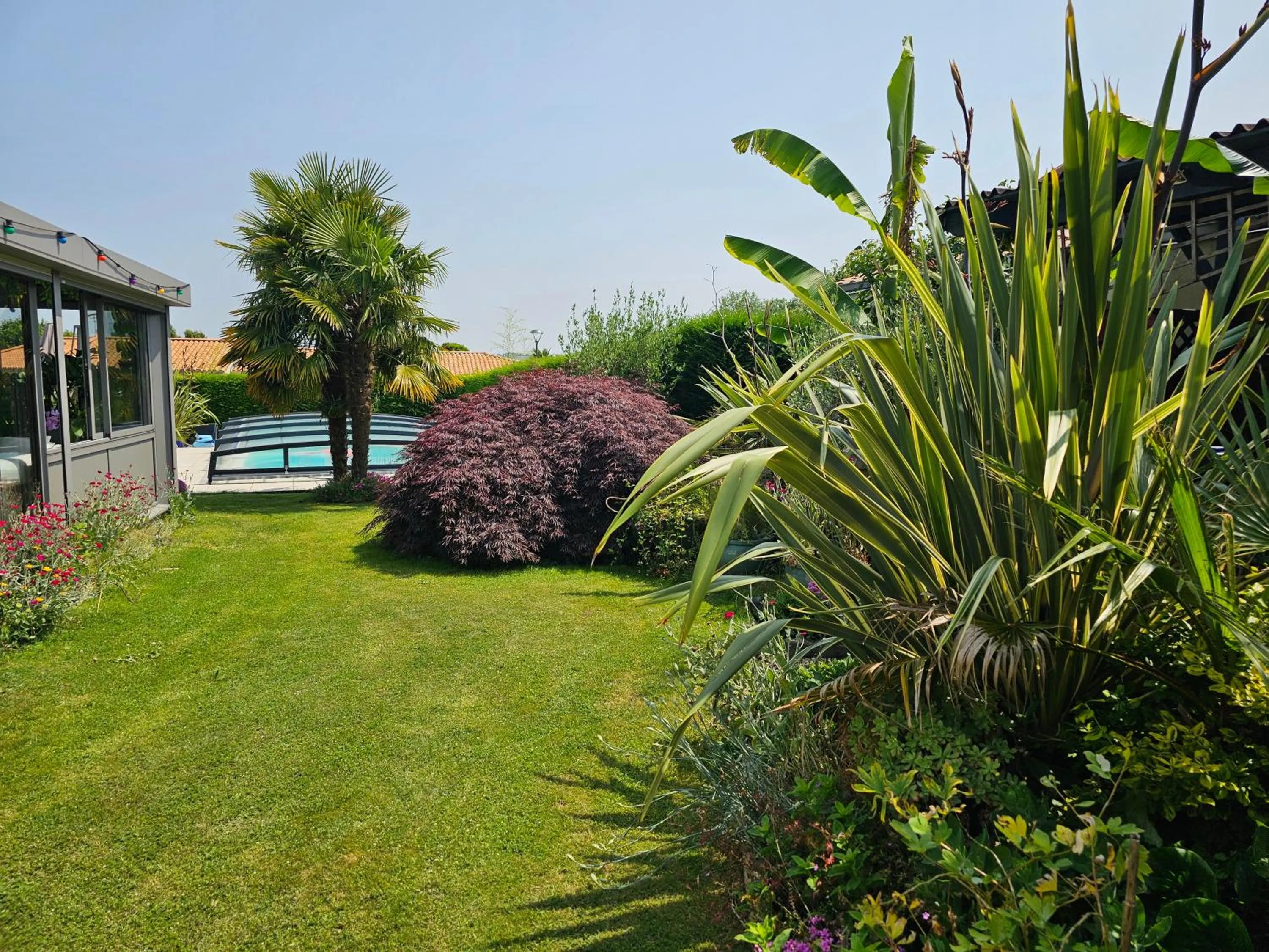 Natural landscape in Le Pavachon gîte familial piscine couverte privée chauffée - Aux portes du Puy duFou
