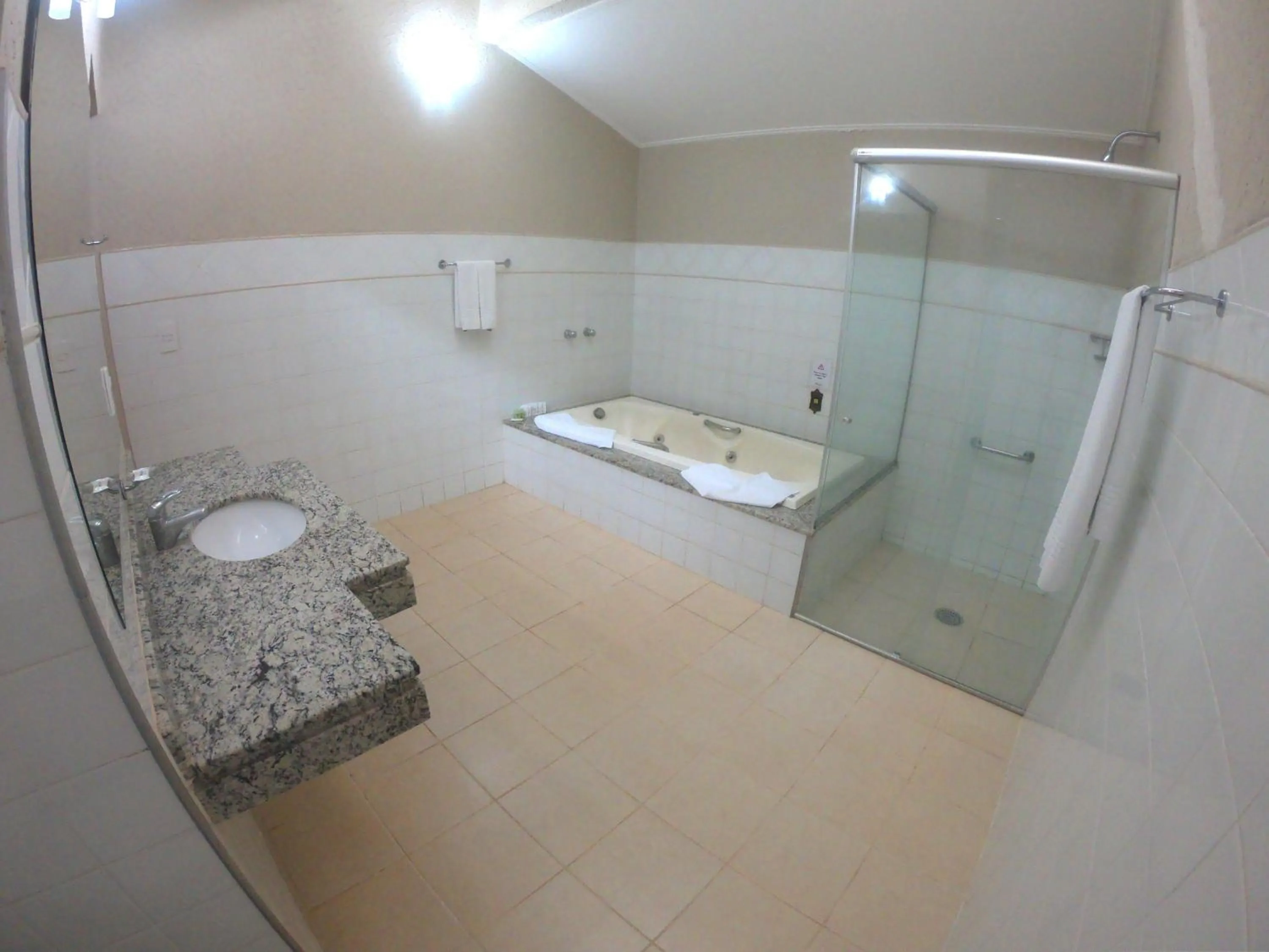 Shower in Obbá Coema Village Hotel