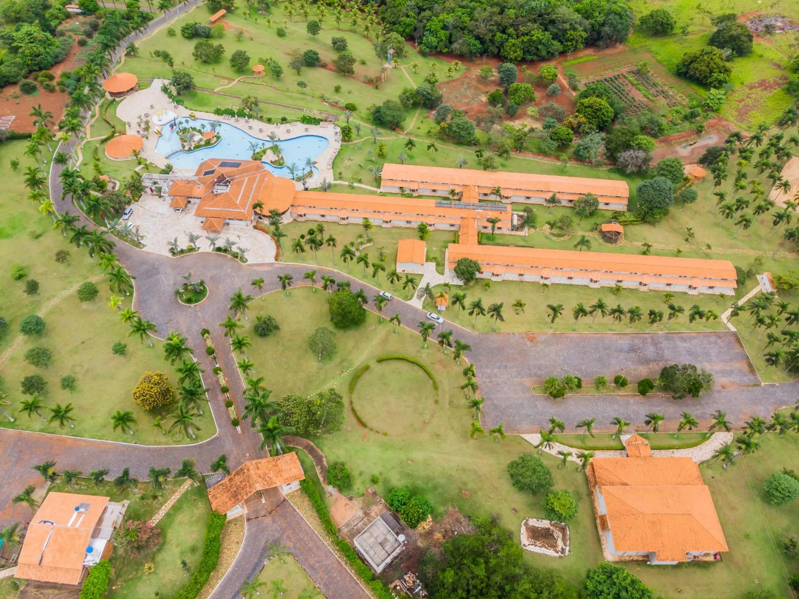Bird's eye view in Obbá Coema Village Hotel