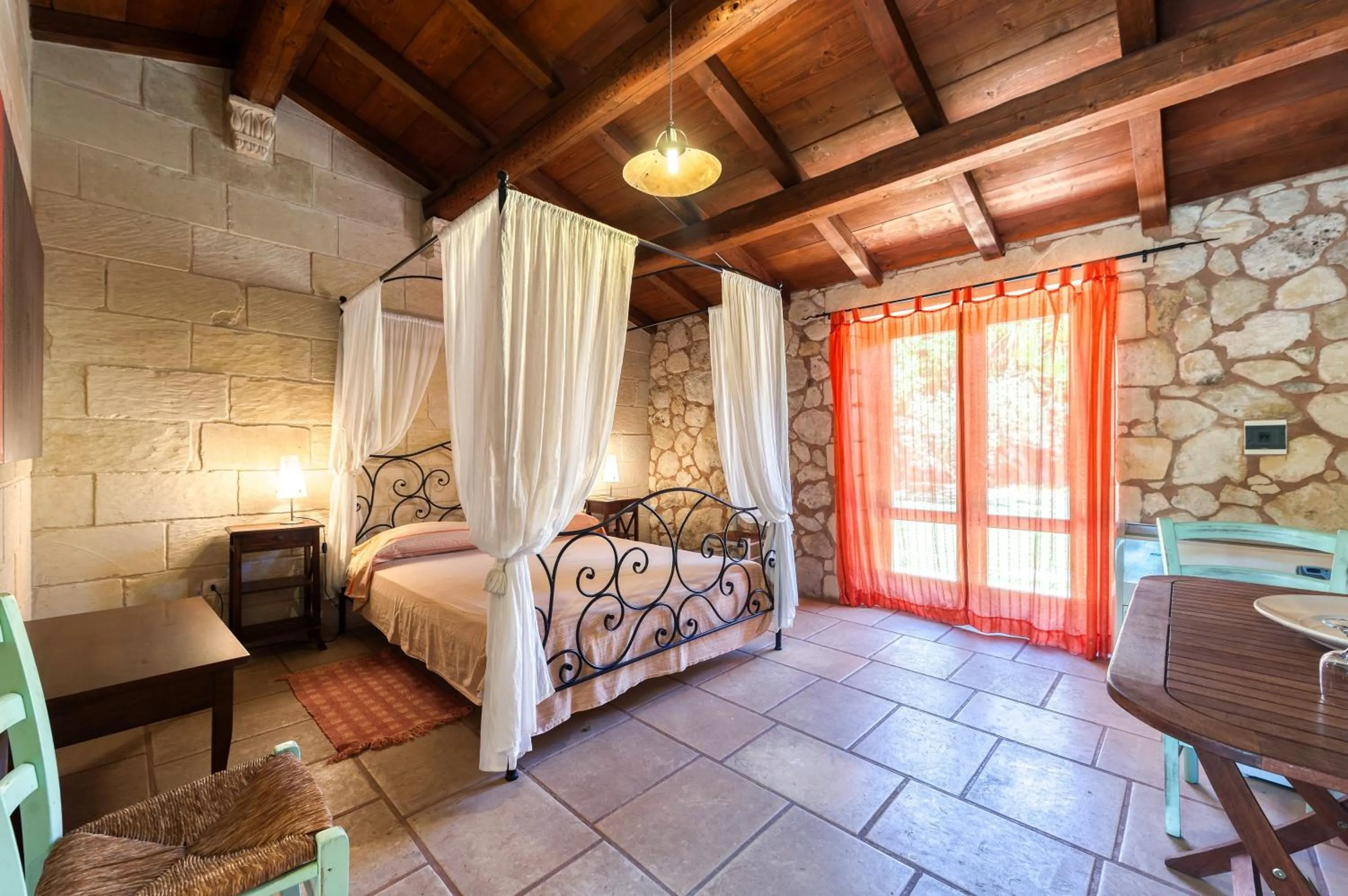 Property building, Bed in Masseria Copertini