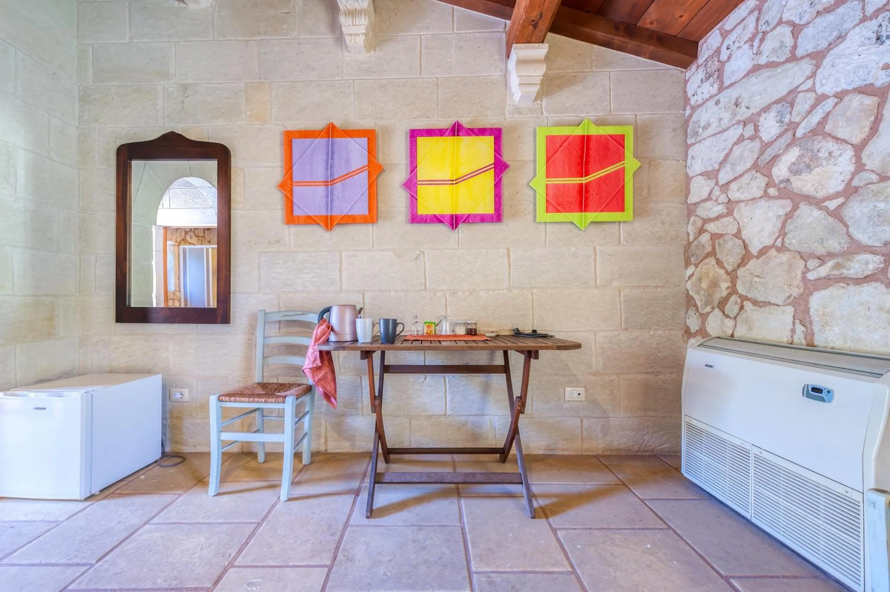 Living room in Masseria Copertini