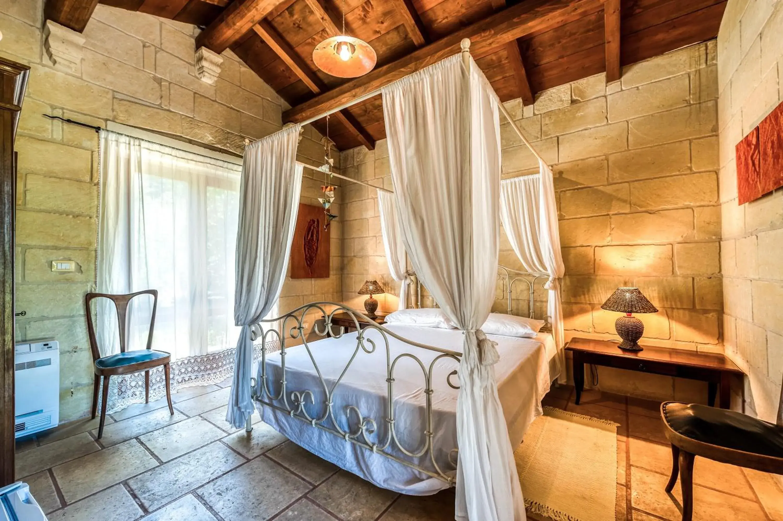 Standard Queen Room in Masseria Copertini Standard Queen Room in Masseria Copertini