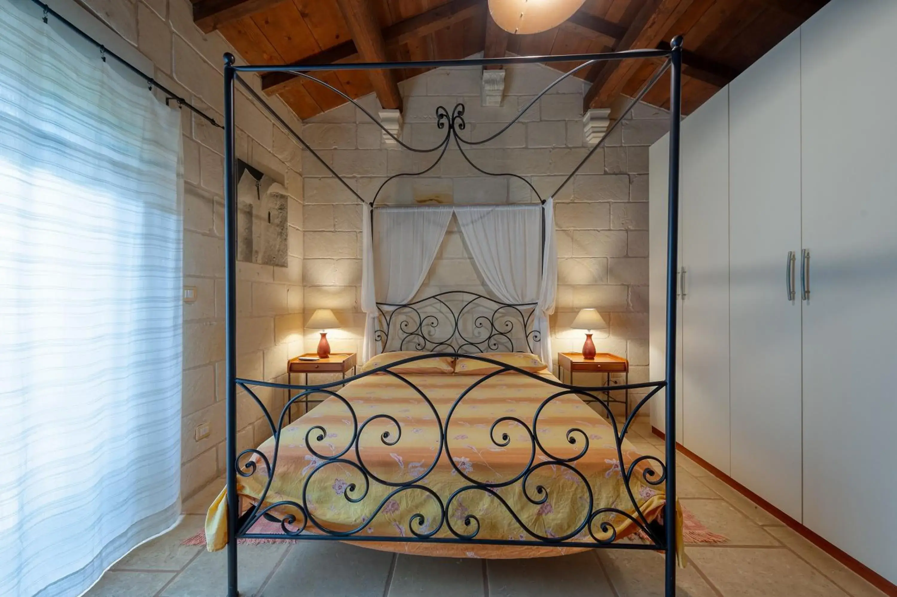 Two-Bedroom Deluxe Apartment with Garden View in Masseria Copertini Two-Bedroom Deluxe Apartment with Garden View in Masseria Copertini