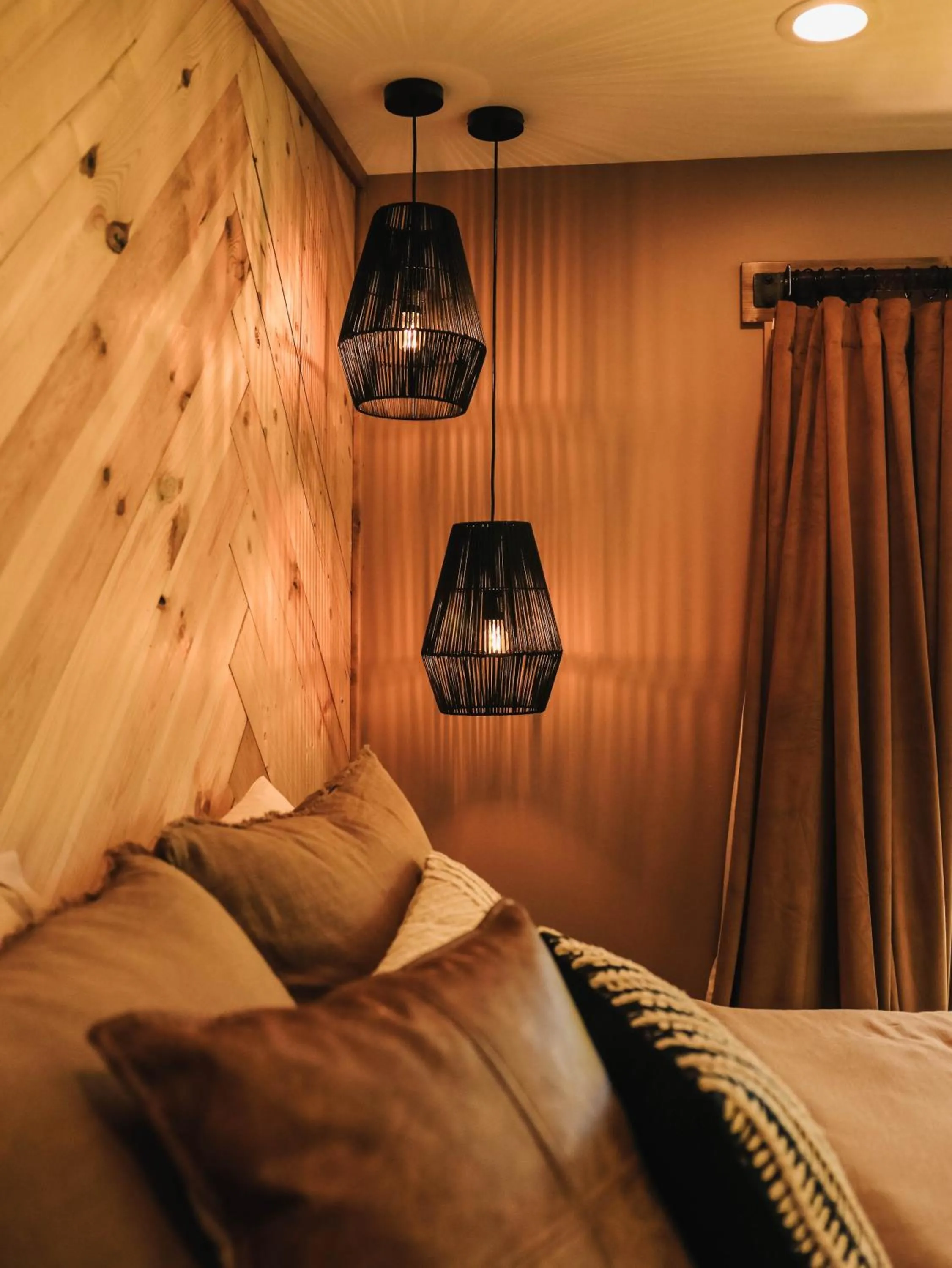 Bed in Long View Resort Bryson City, NC