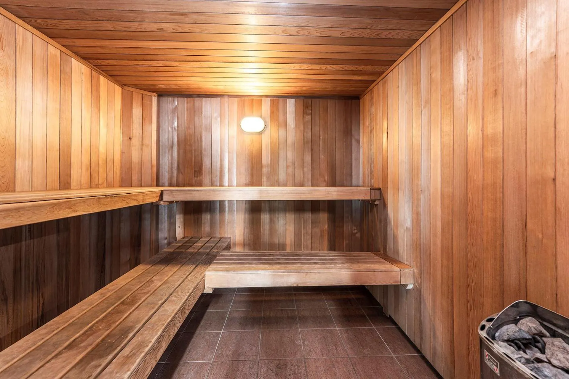 Sauna in The Swan Valley Hotel