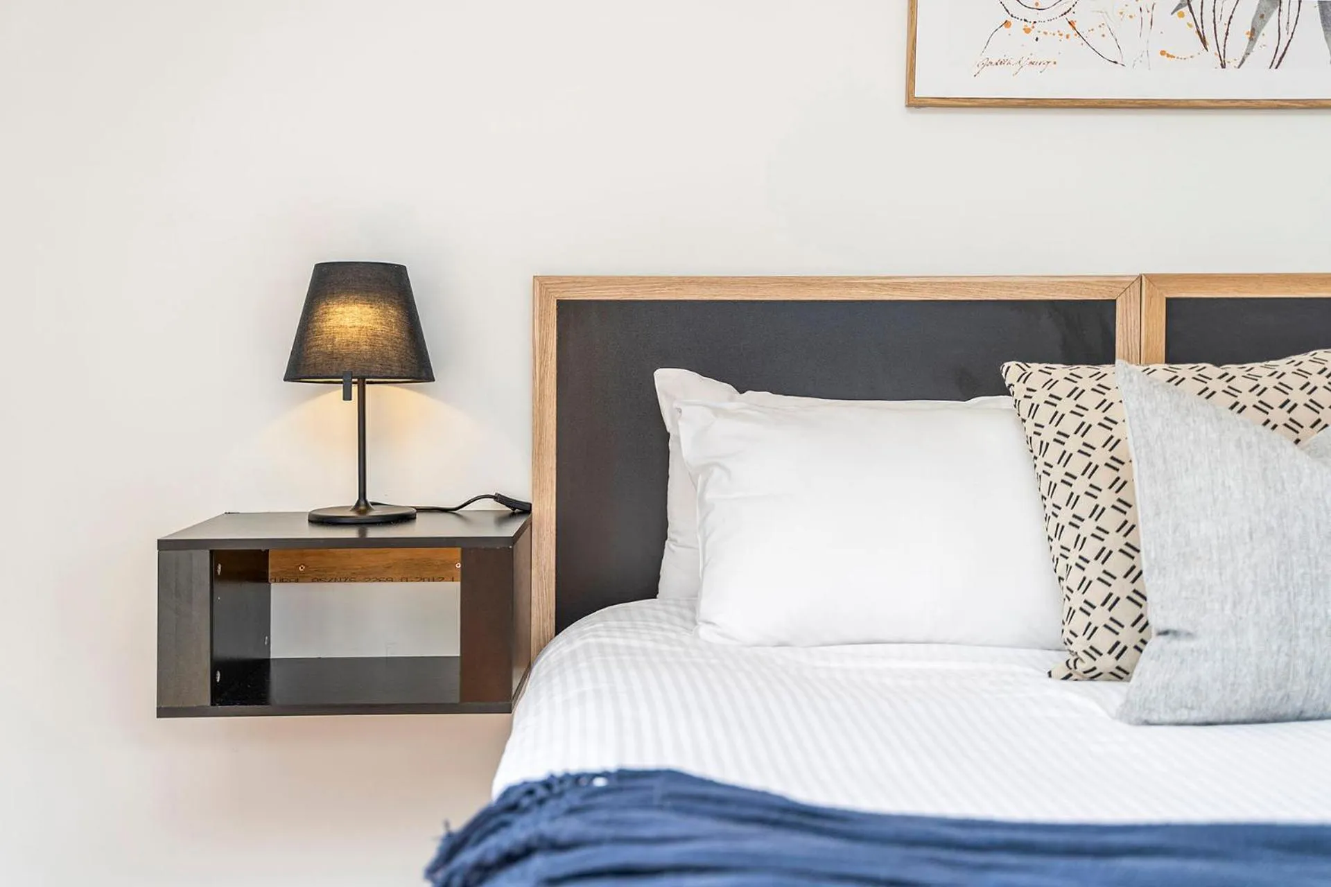 Bed in The Swan Valley Hotel