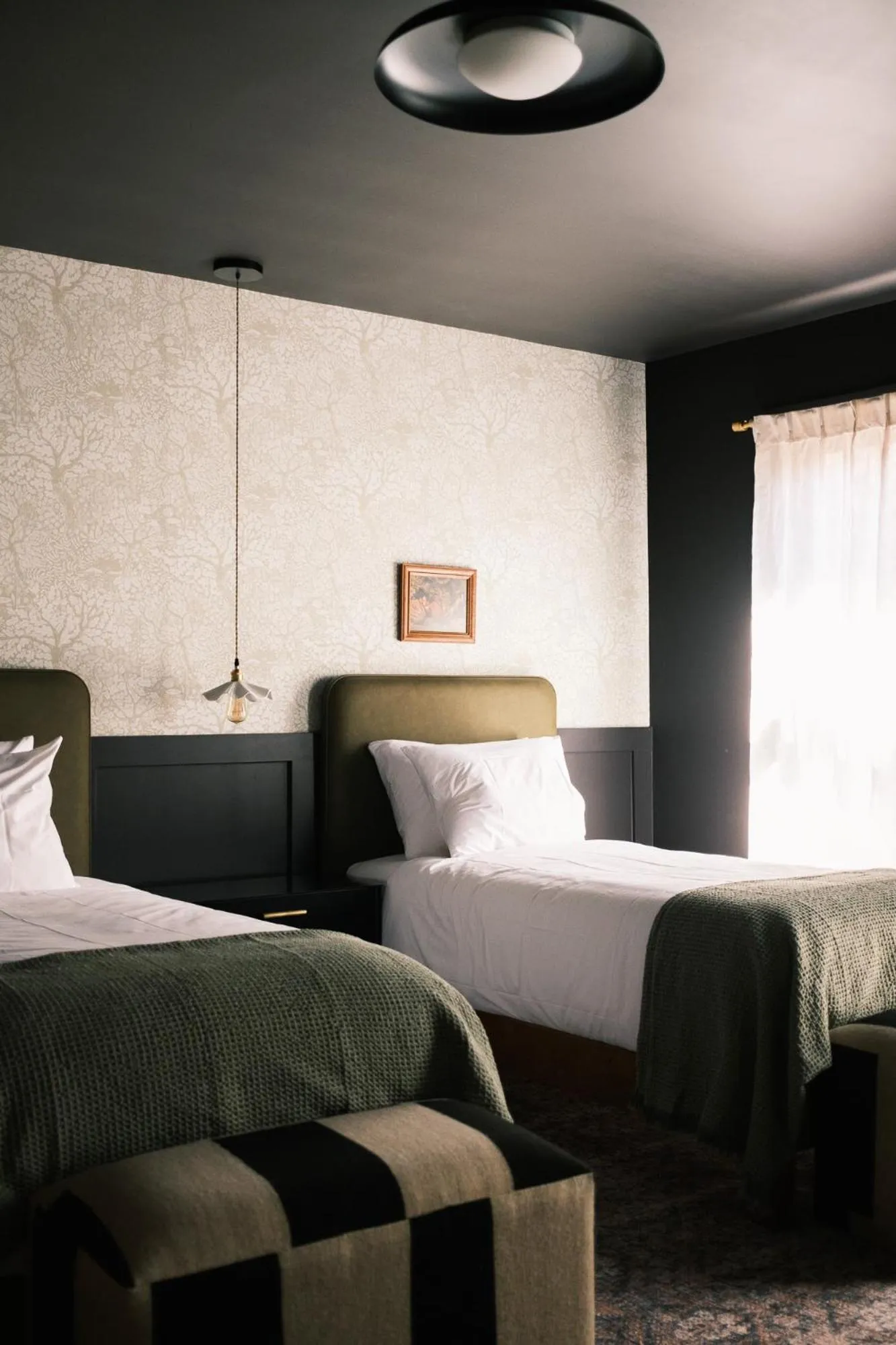 Bed in The Madison Hotel