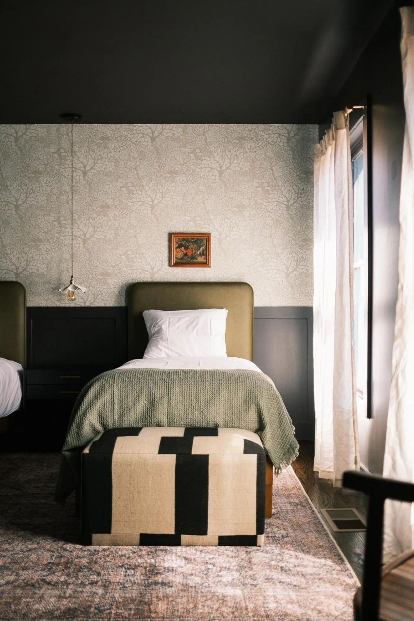 Bed in The Madison Hotel