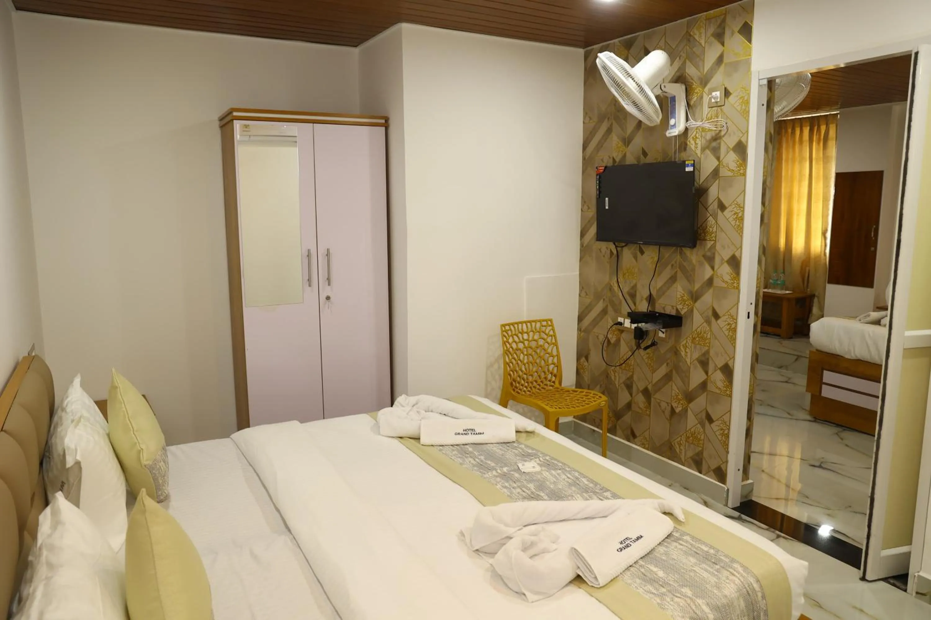 Bed in Grand Tamim Hotel