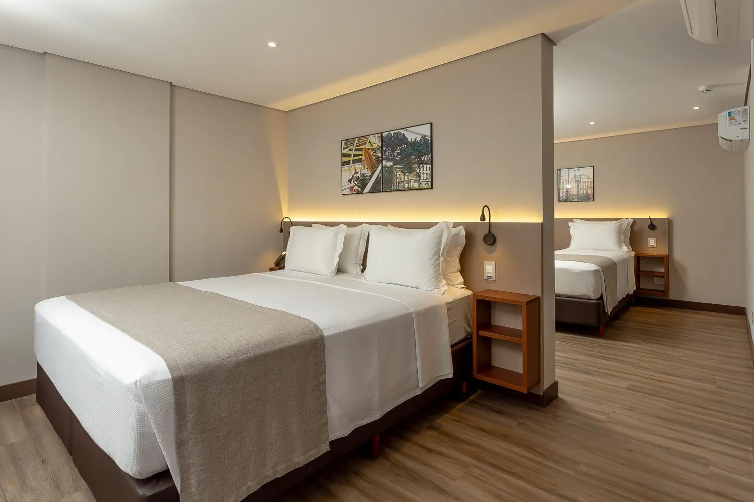 Bed in Hotel Roochelle Convention By Nobile