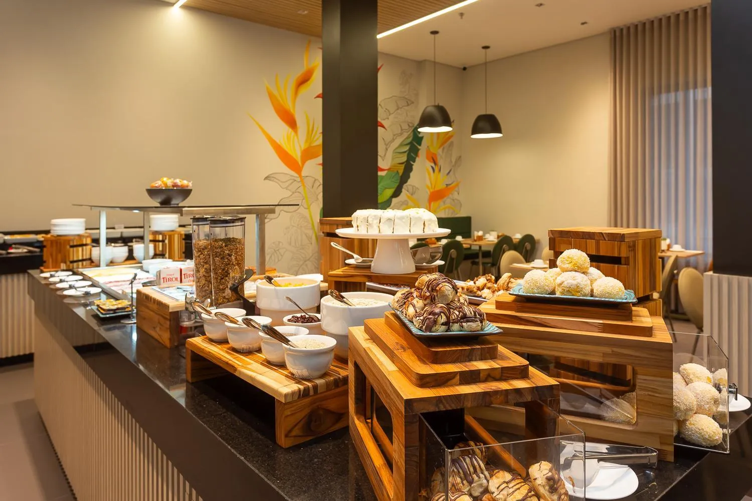 Buffet breakfast in Hotel Roochelle Convention By Nobile