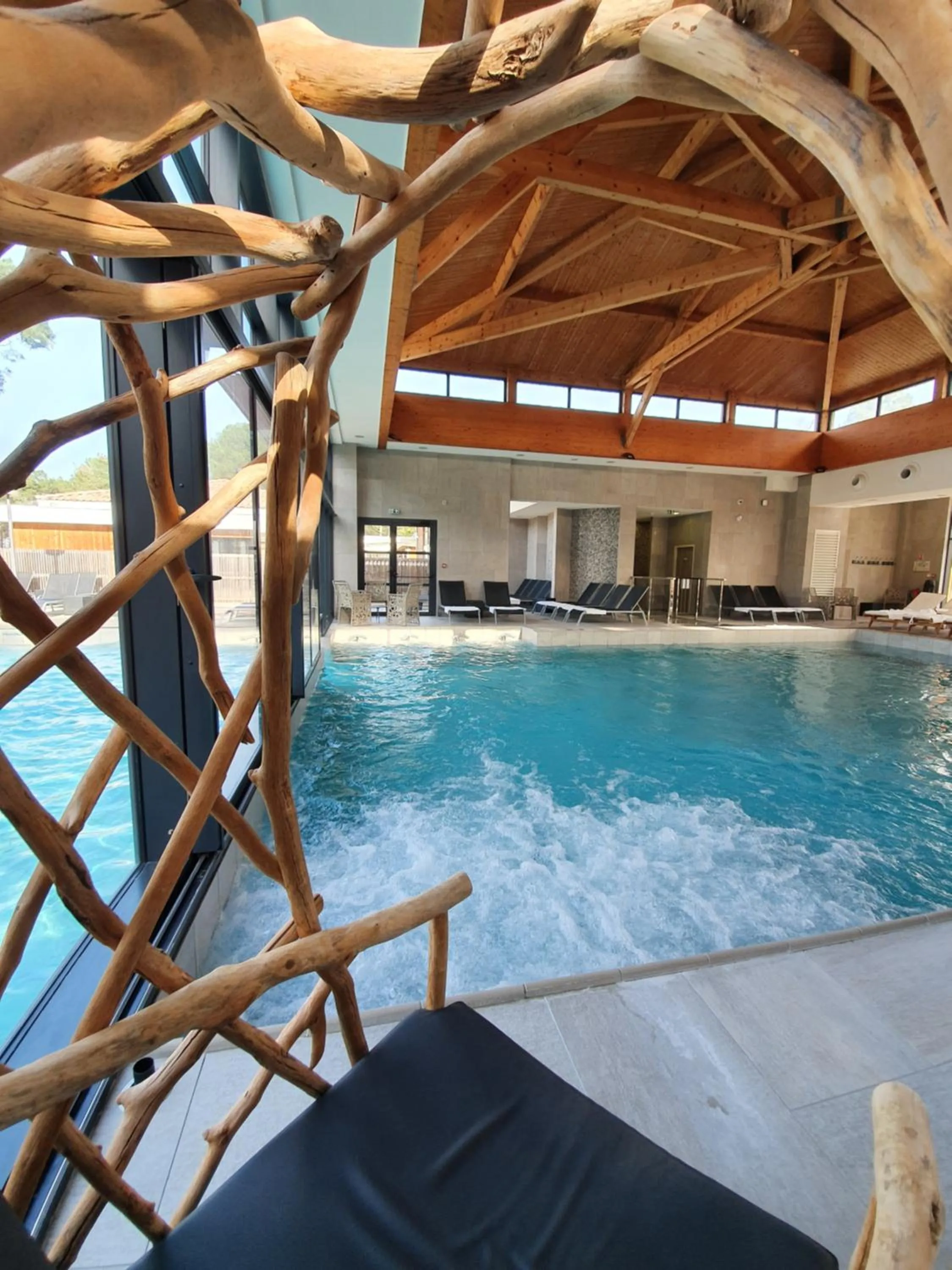 Spa and wellness centre/facilities in Domaine du Ferret Restaurant & Spa