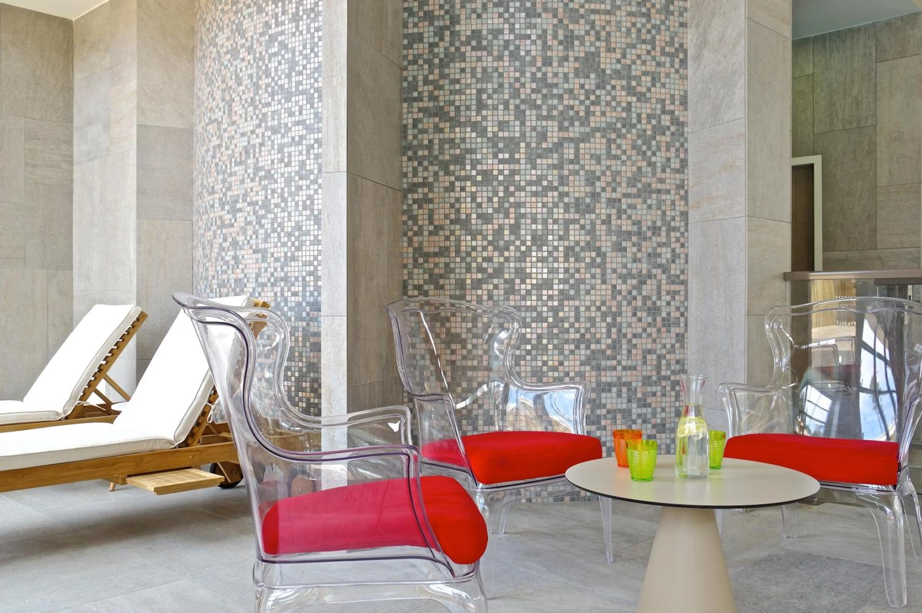 Spa and wellness centre/facilities in Domaine du Ferret Restaurant & Spa