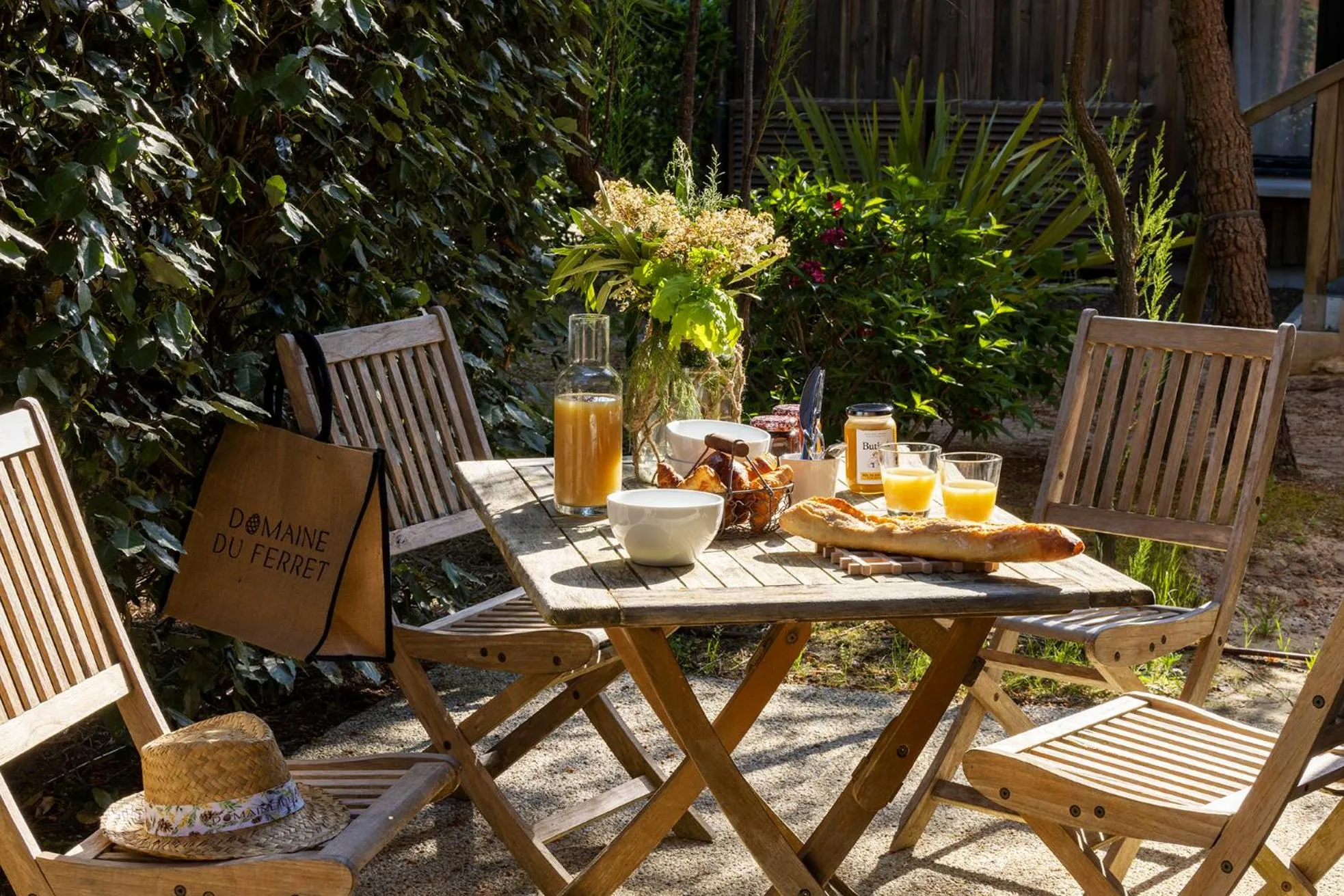 Spring in Domaine du Ferret Restaurant & Spa