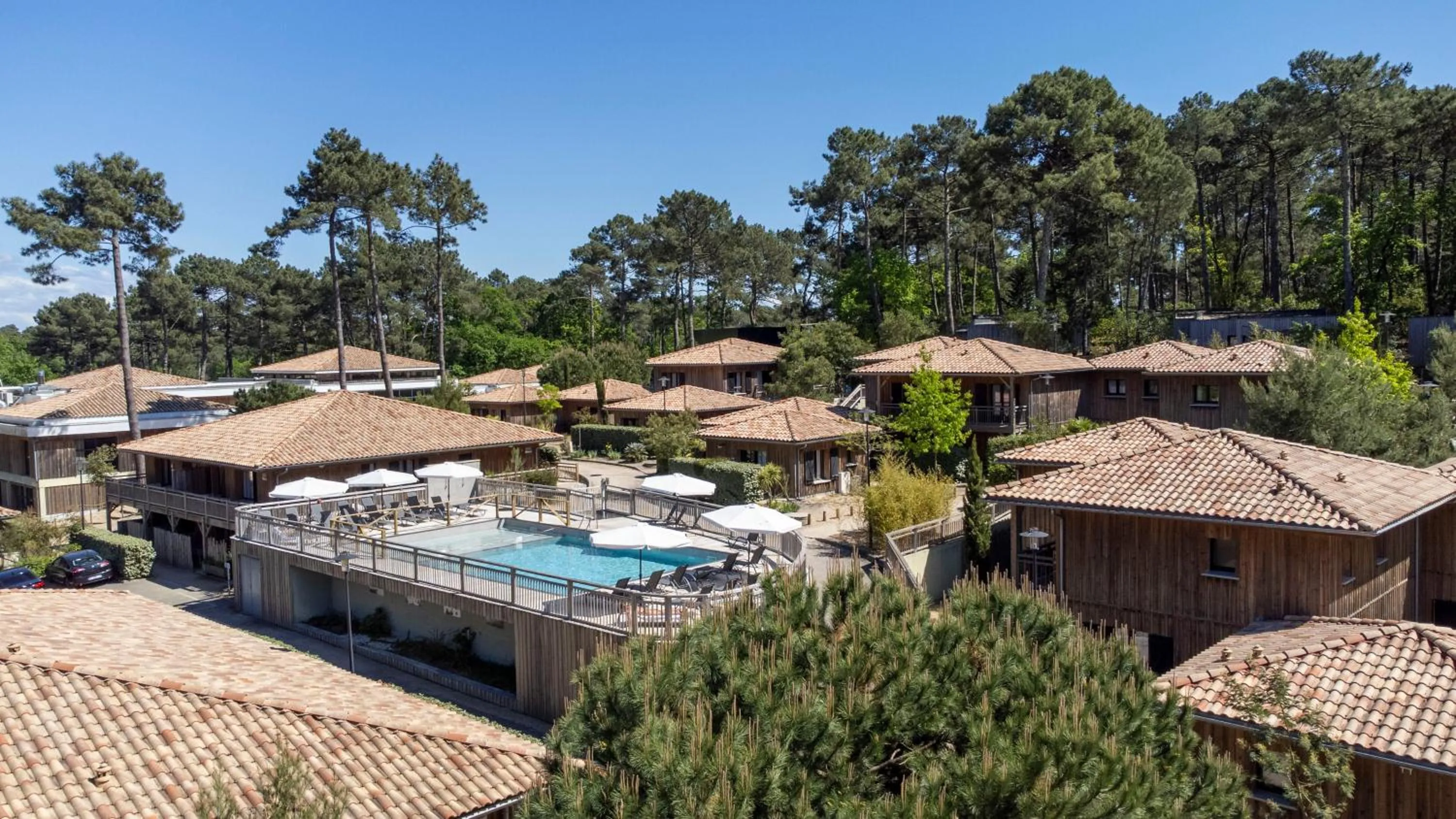 Spring in Domaine du Ferret Restaurant & Spa