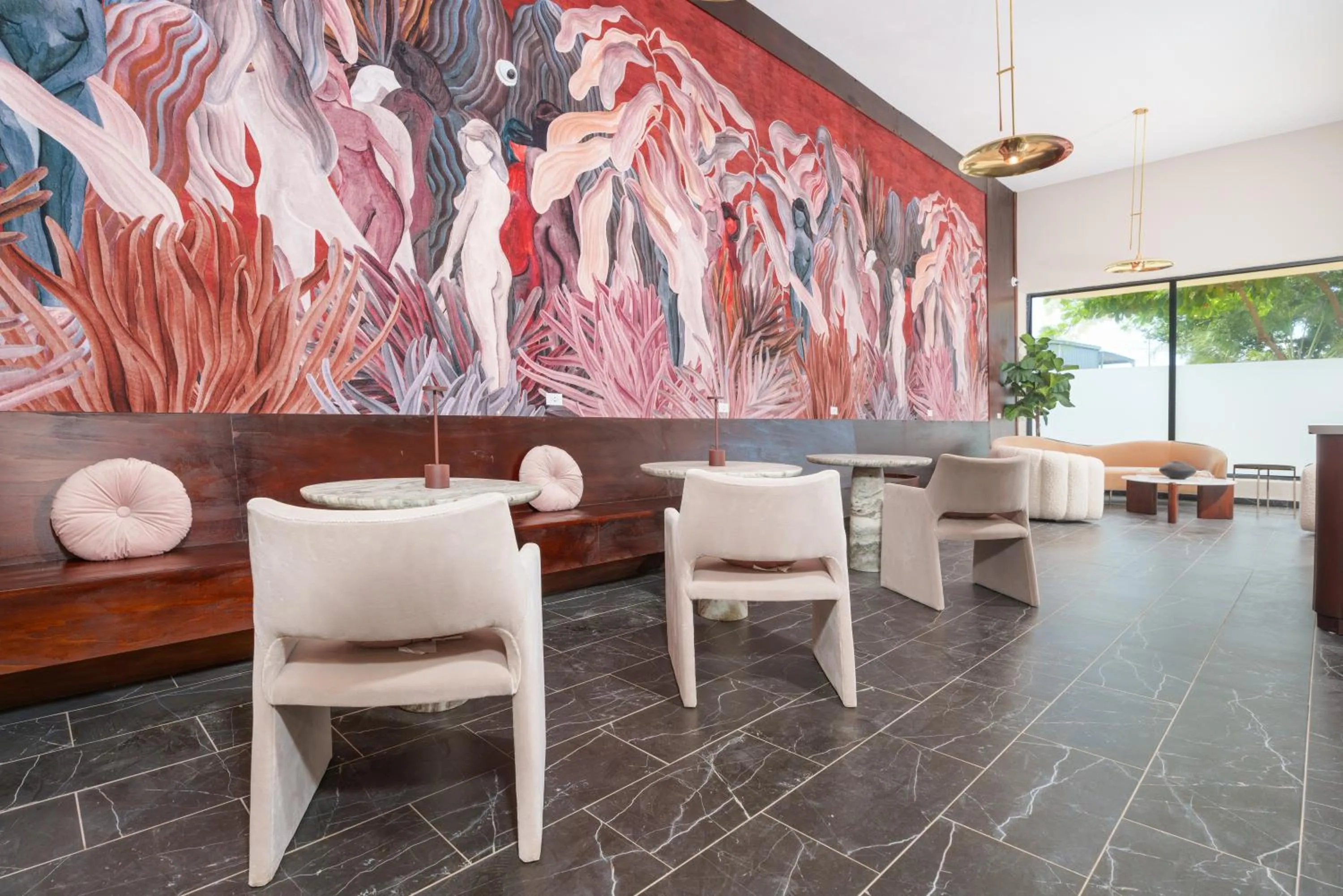 Lobby or reception in The Oliver Hotel