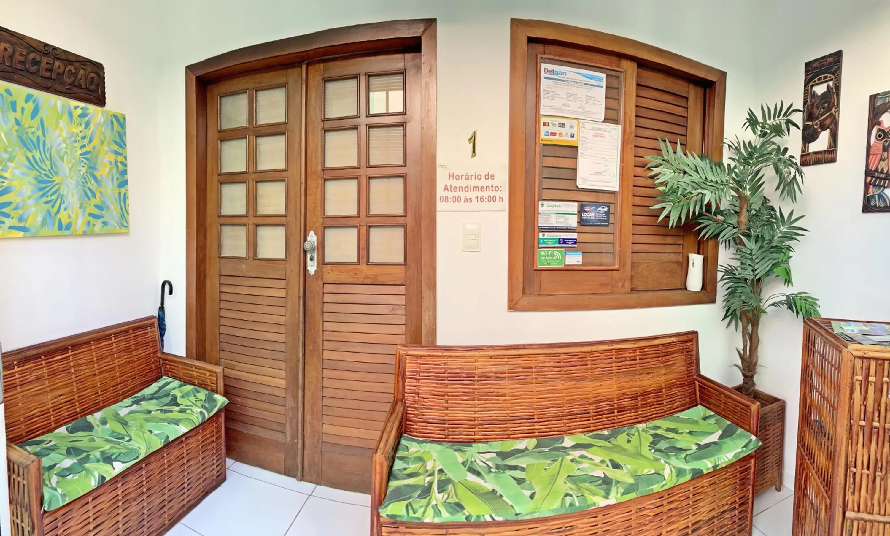 Facade/entrance in Pousada Brasil Caribe