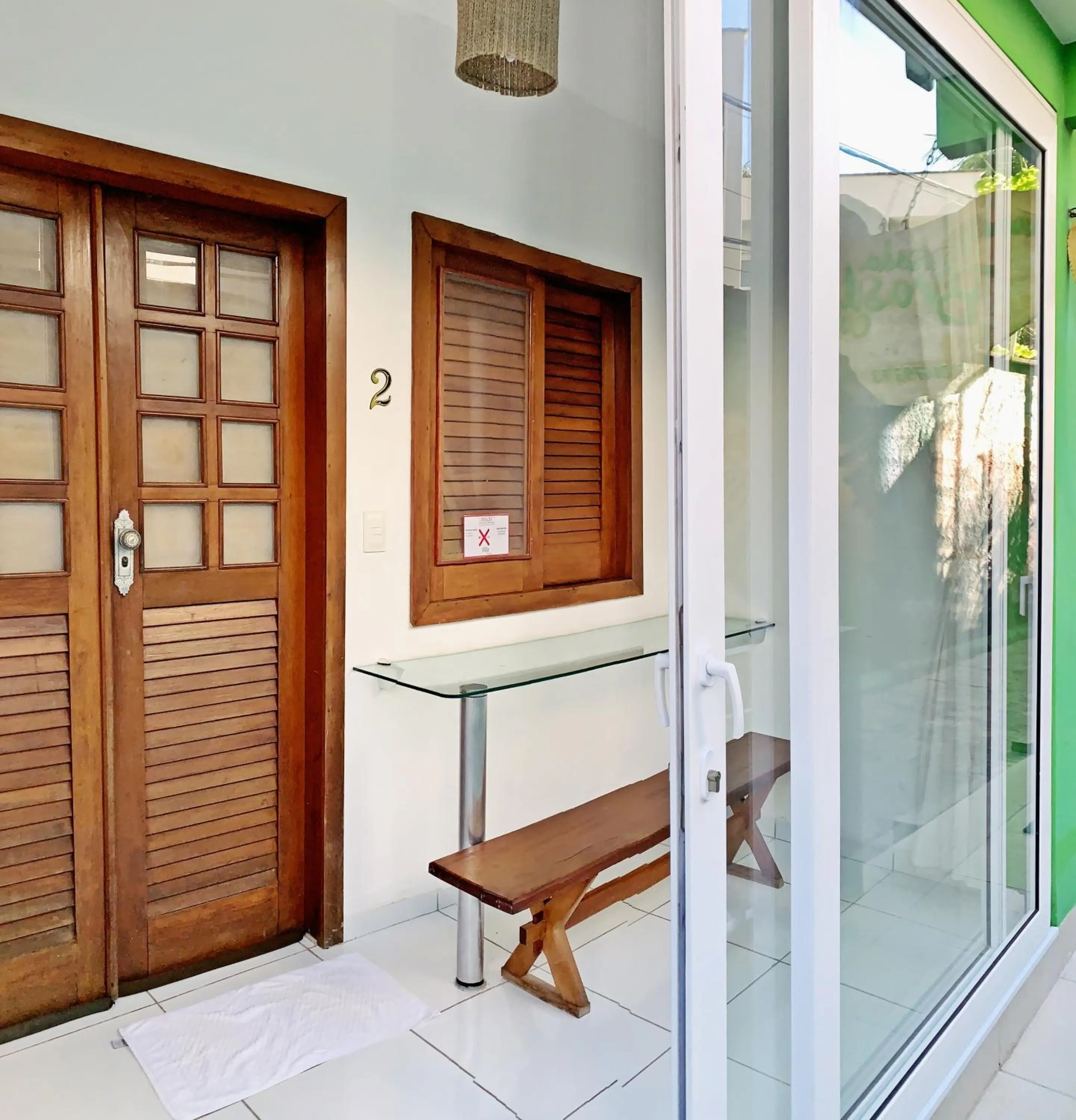 Balcony/Terrace in Pousada Brasil Caribe