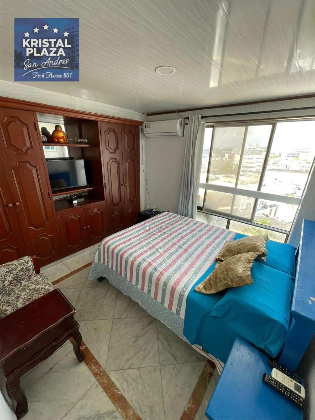 Bed in Kristhal Plaza 801