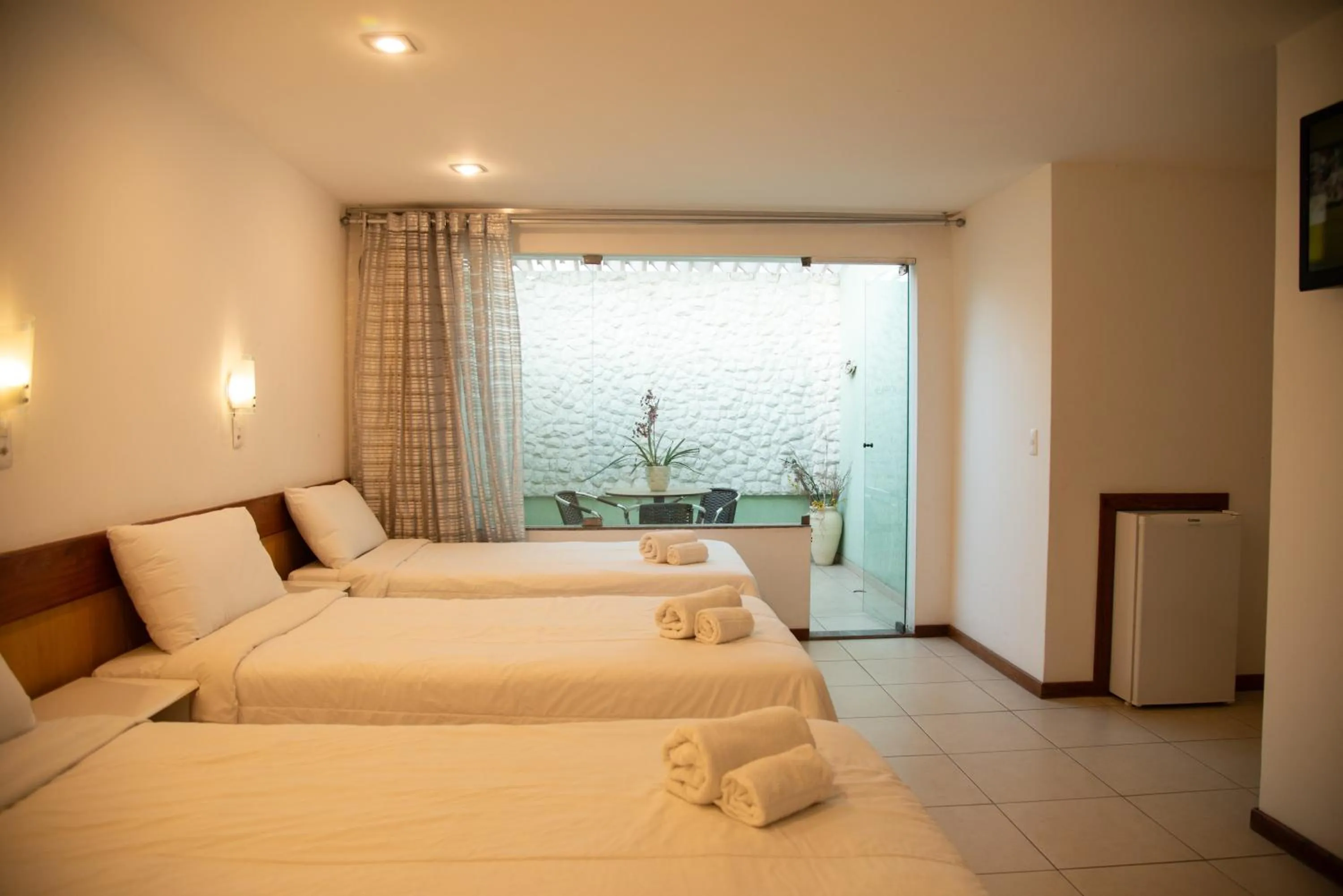 Bed in Hotel Villa Reggia