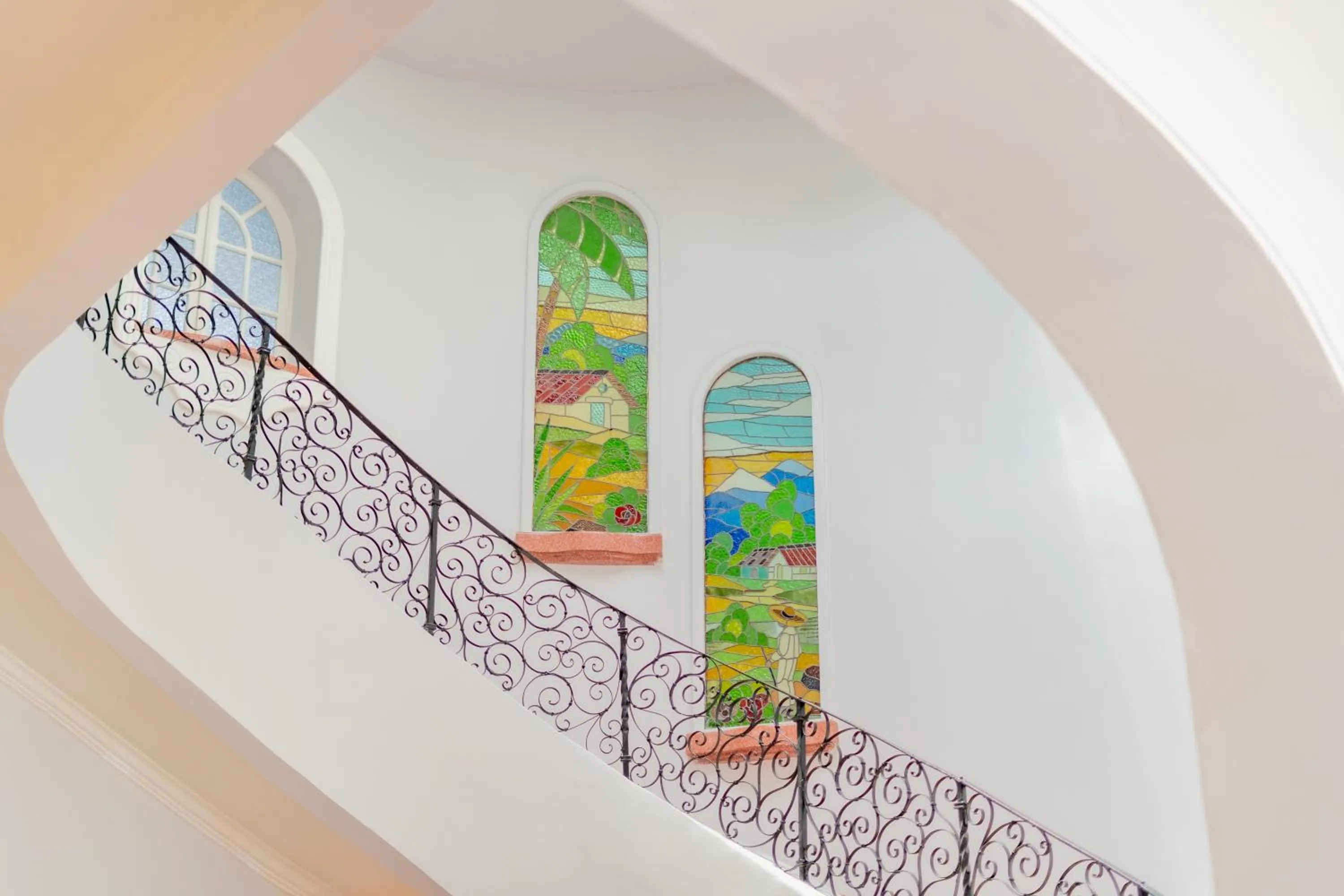 Decorative detail in Casa Velasco La Paz