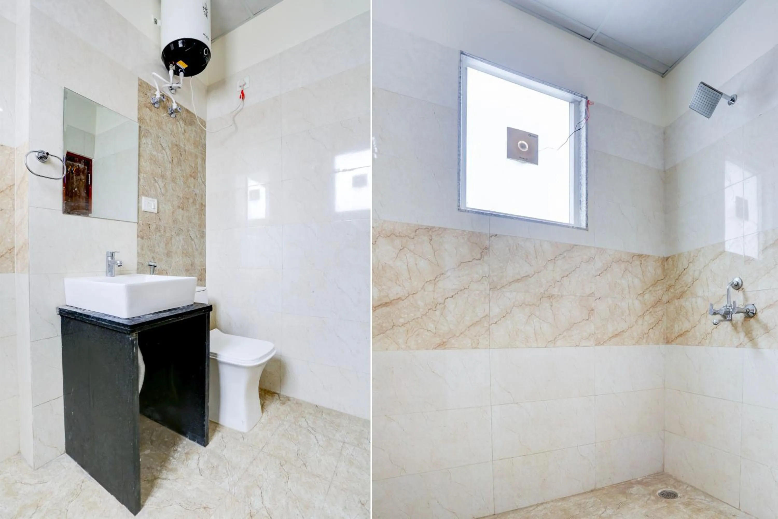 Bathroom in Hotel O BGM