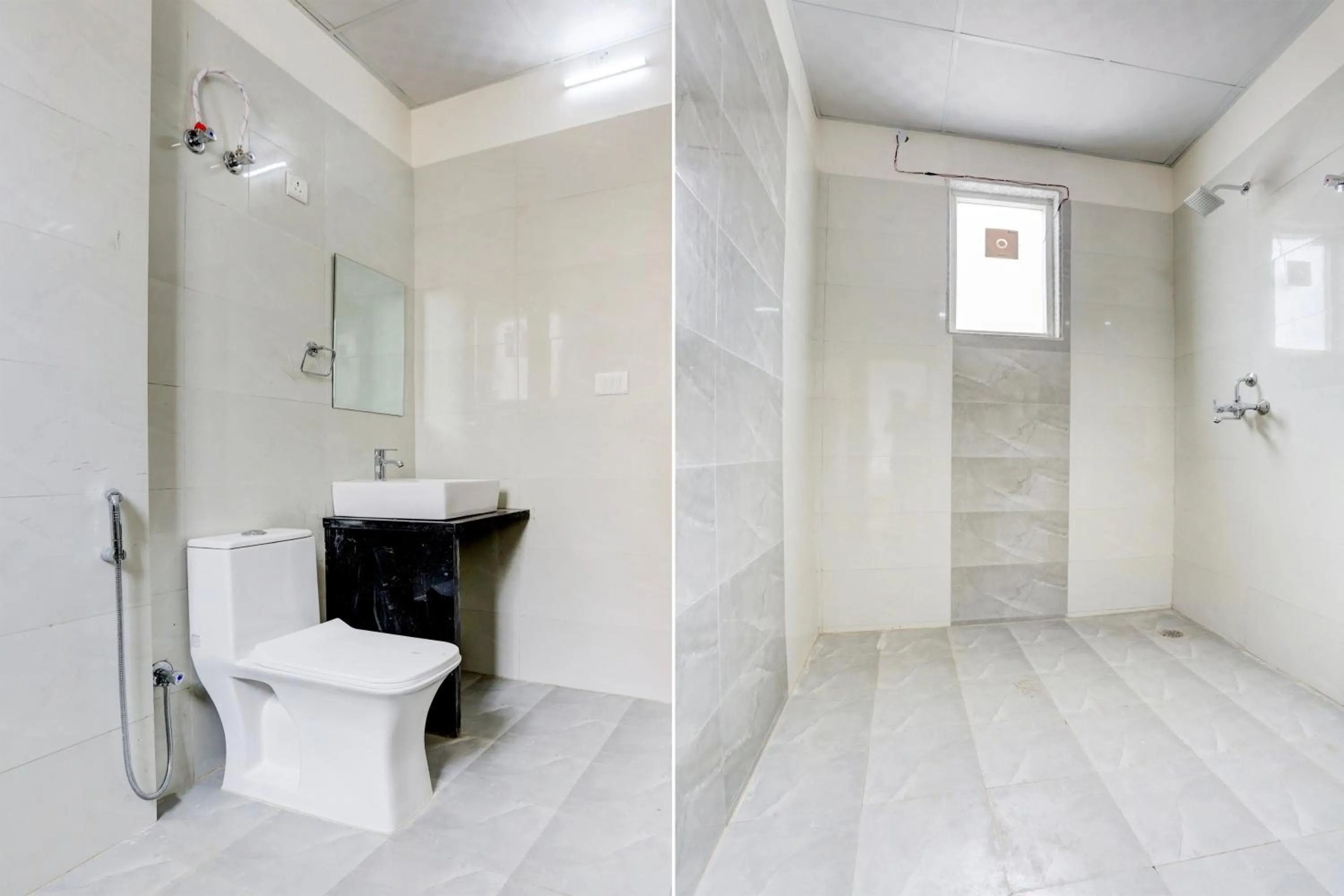 Bathroom in Hotel O BGM