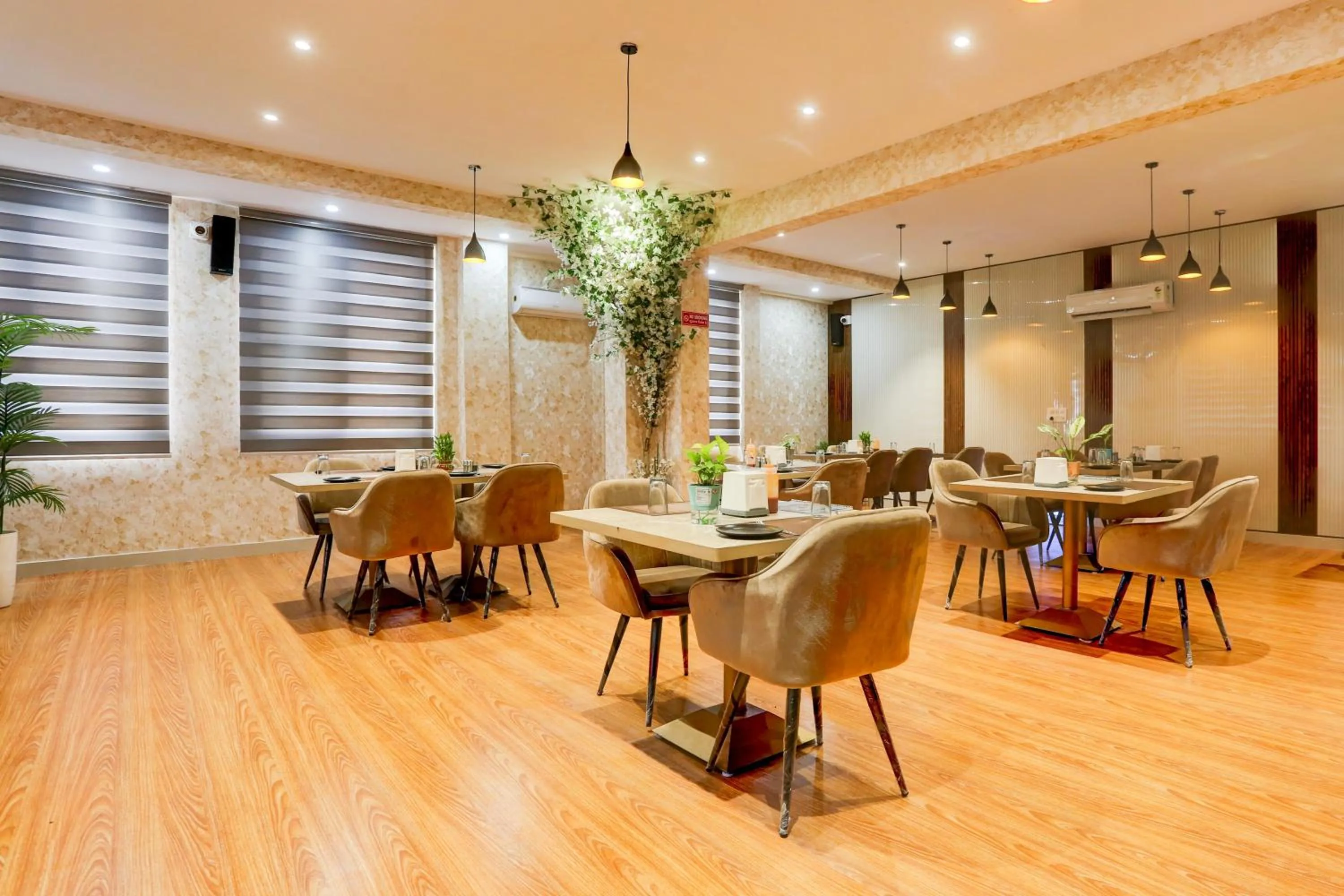 Restaurant/places to eat in Hotel O BGM