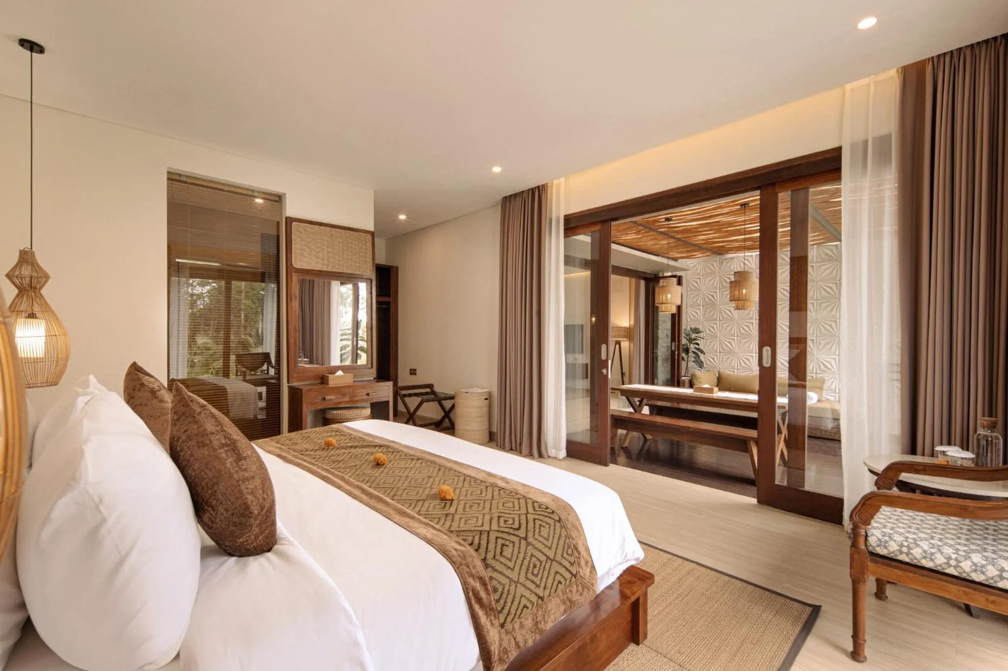 Bedroom, Bed in Khastana Hadi Tegallalang, Ubud