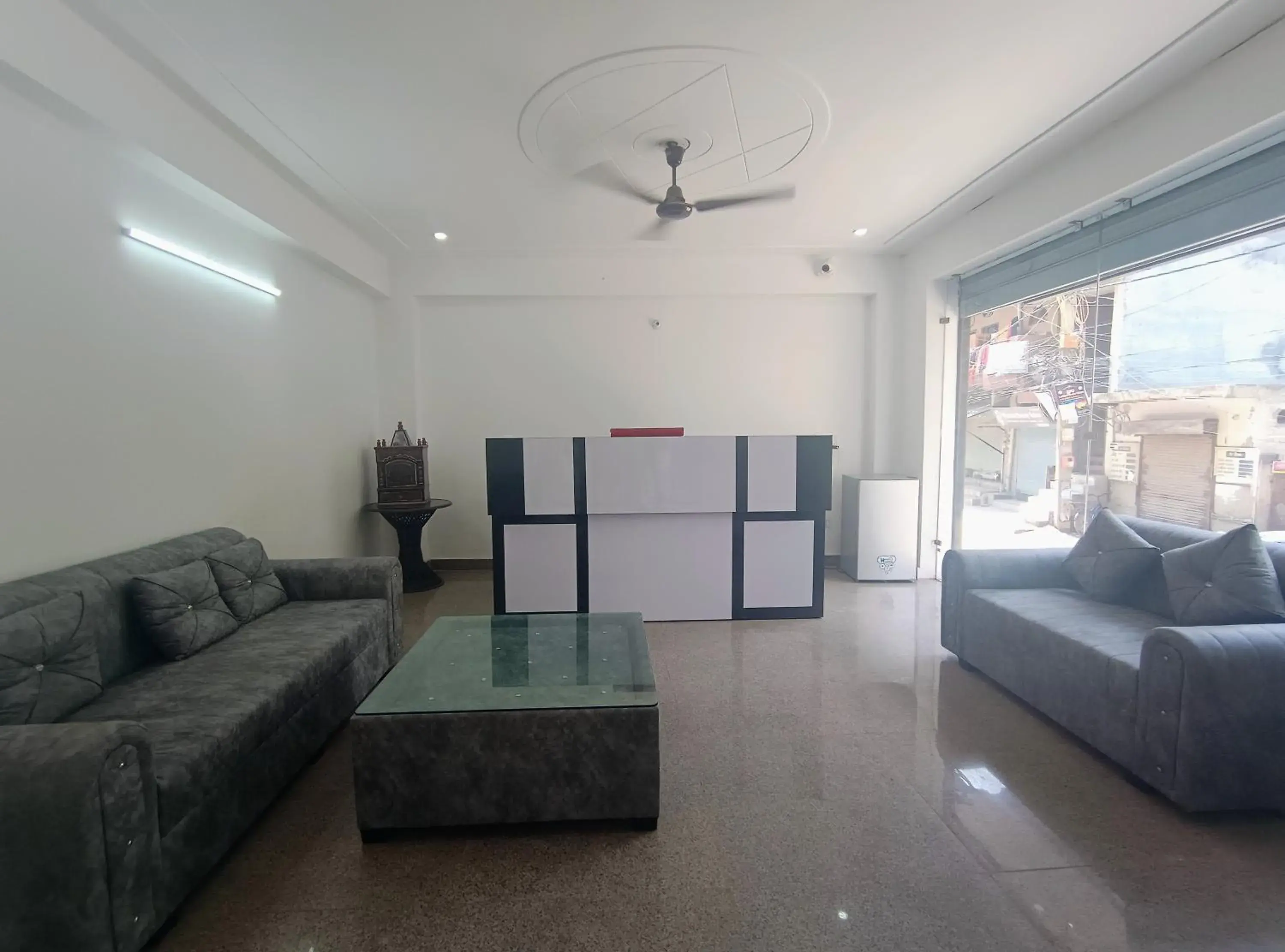 Lobby or reception in Hotel Krishna Tower Lobby or reception in Hotel Krishna Tower