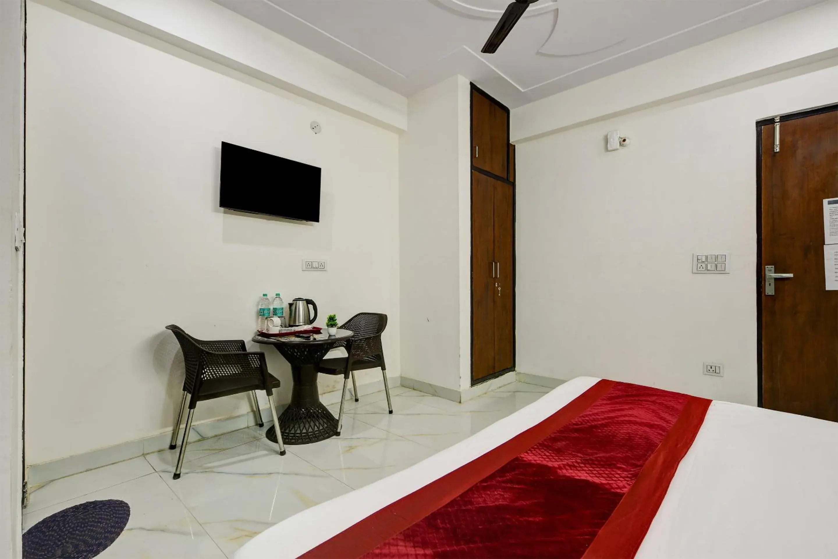 Bed in Hotel Krishna Tower Bed in Hotel Krishna Tower