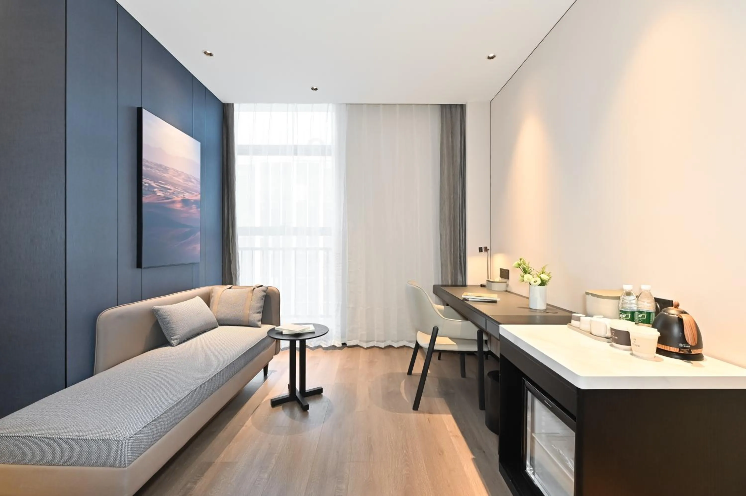 Seating area in Atour Hotel Shenyang Taiyuan Street Democracy Square