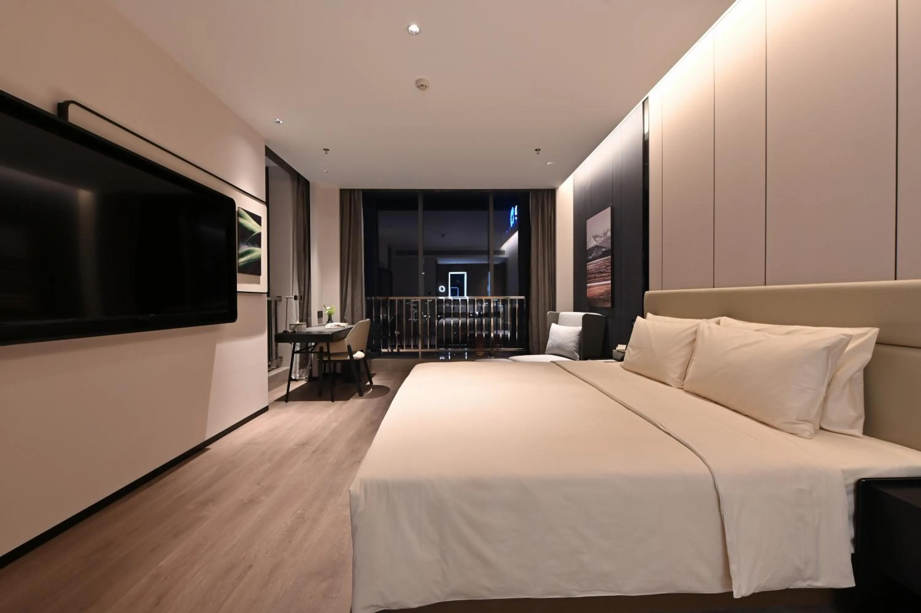 Bed in Atour Hotel Shenyang Taiyuan Street Democracy Square