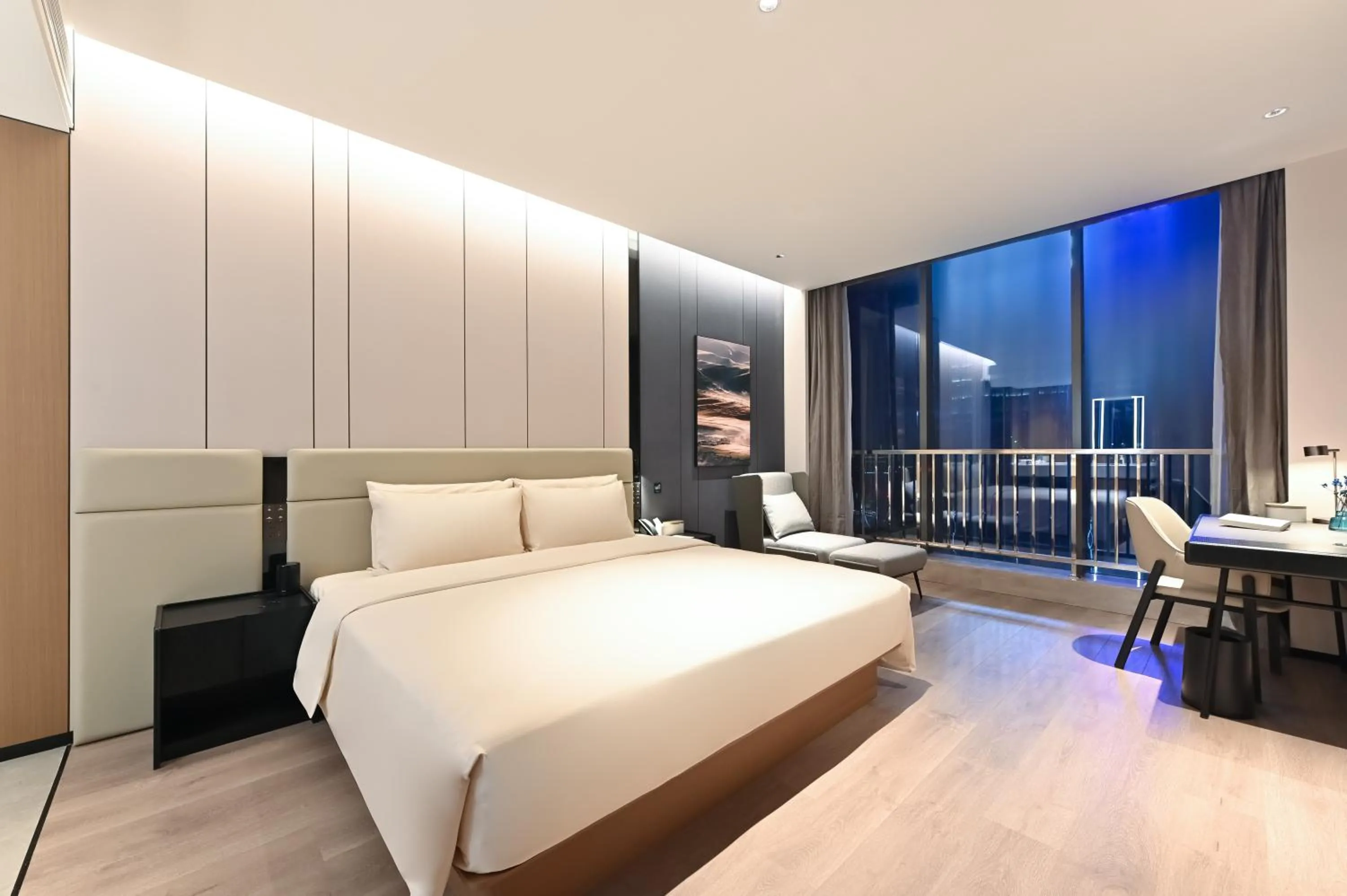 Bed in Atour Hotel Shenyang Taiyuan Street Democracy Square
