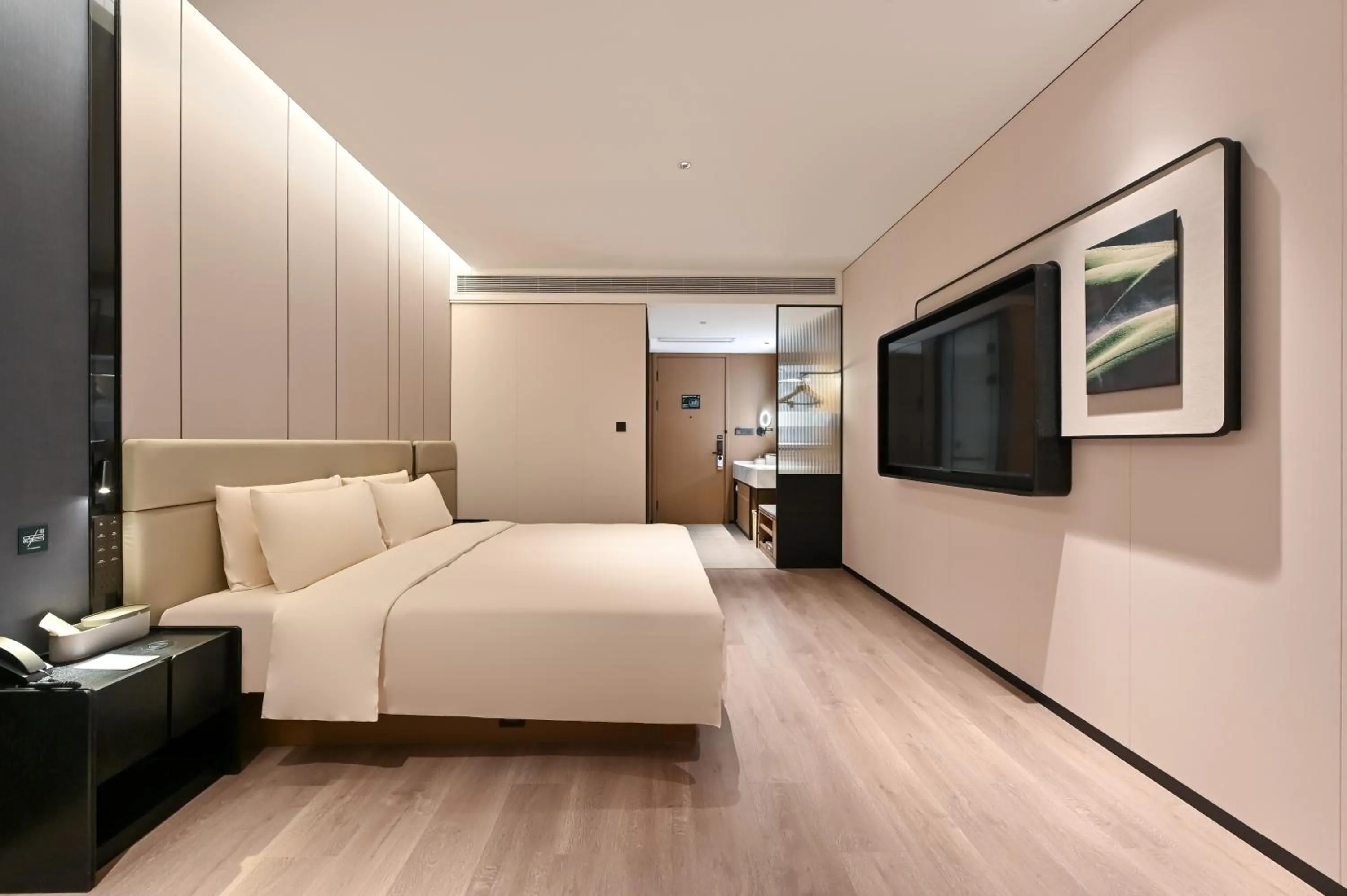 Bed in Atour Hotel Shenyang Taiyuan Street Democracy Square