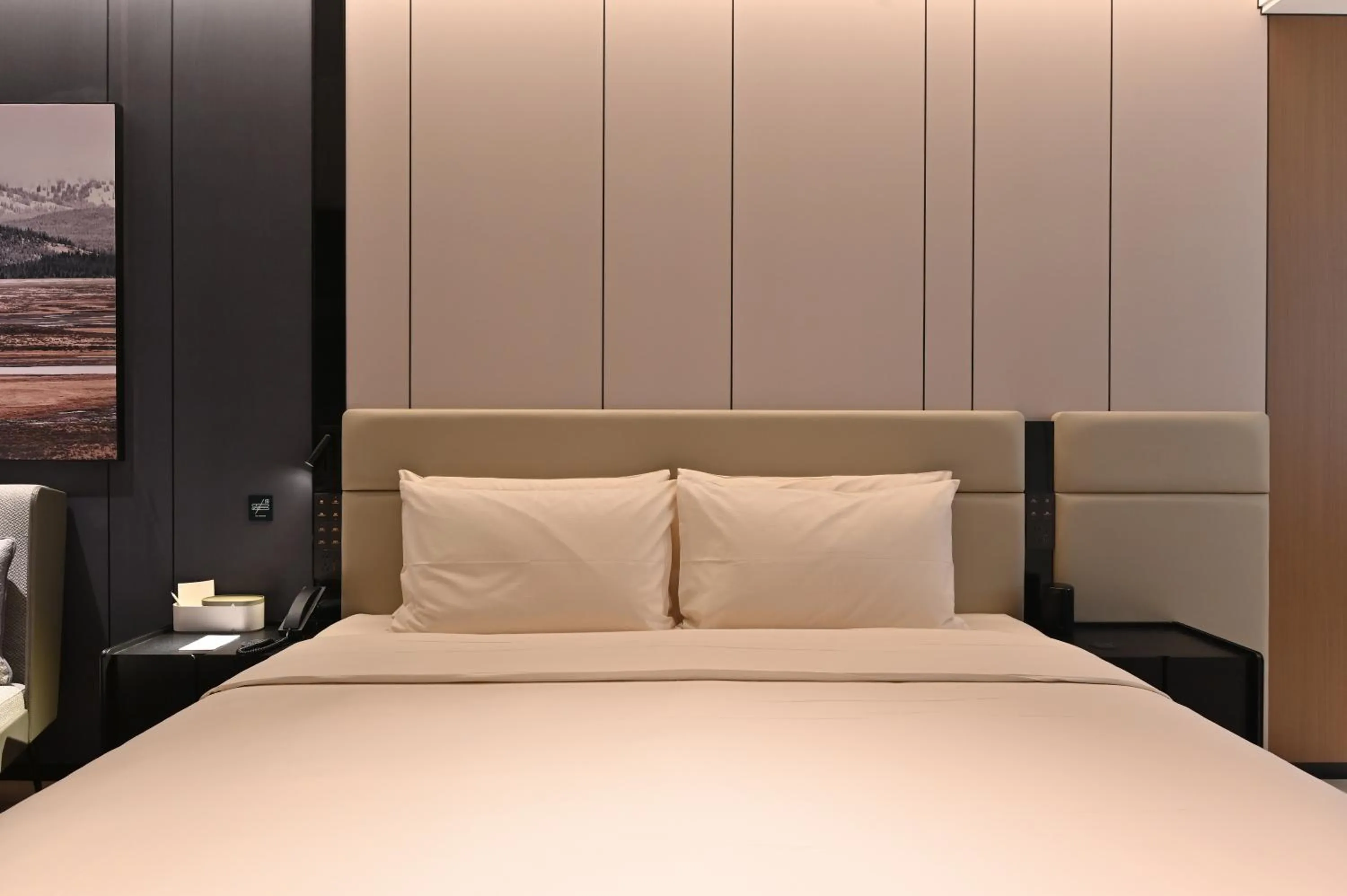 Bed in Atour Hotel Shenyang Taiyuan Street Democracy Square