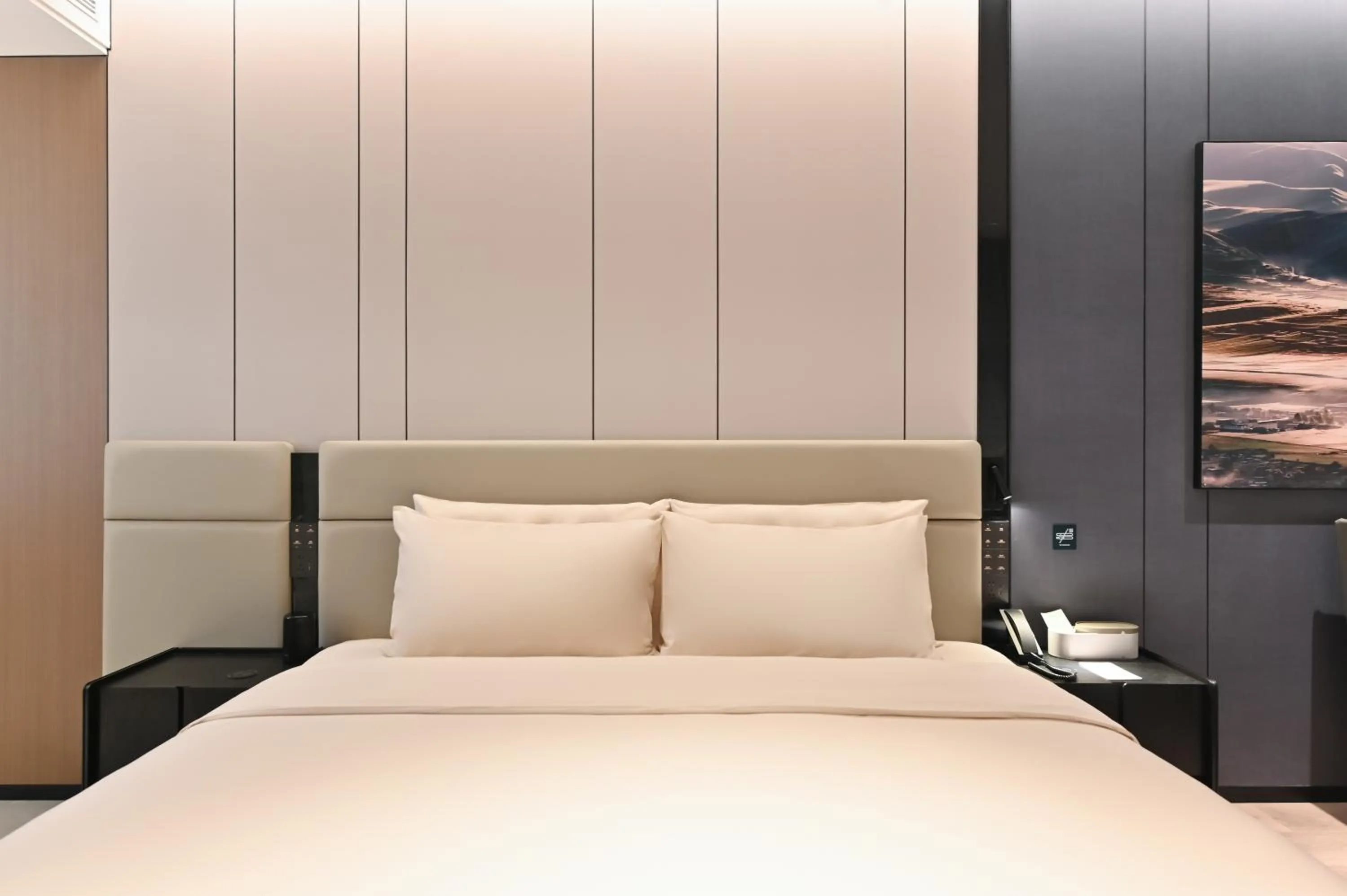 Bed in Atour Hotel Shenyang Taiyuan Street Democracy Square