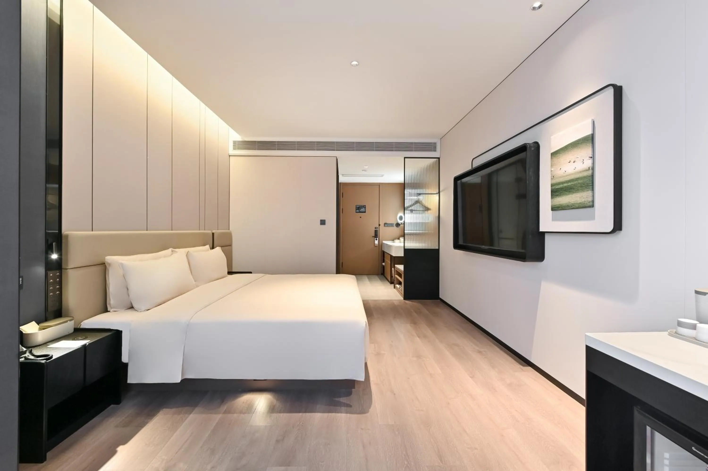 Bed in Atour Hotel Shenyang Taiyuan Street Democracy Square